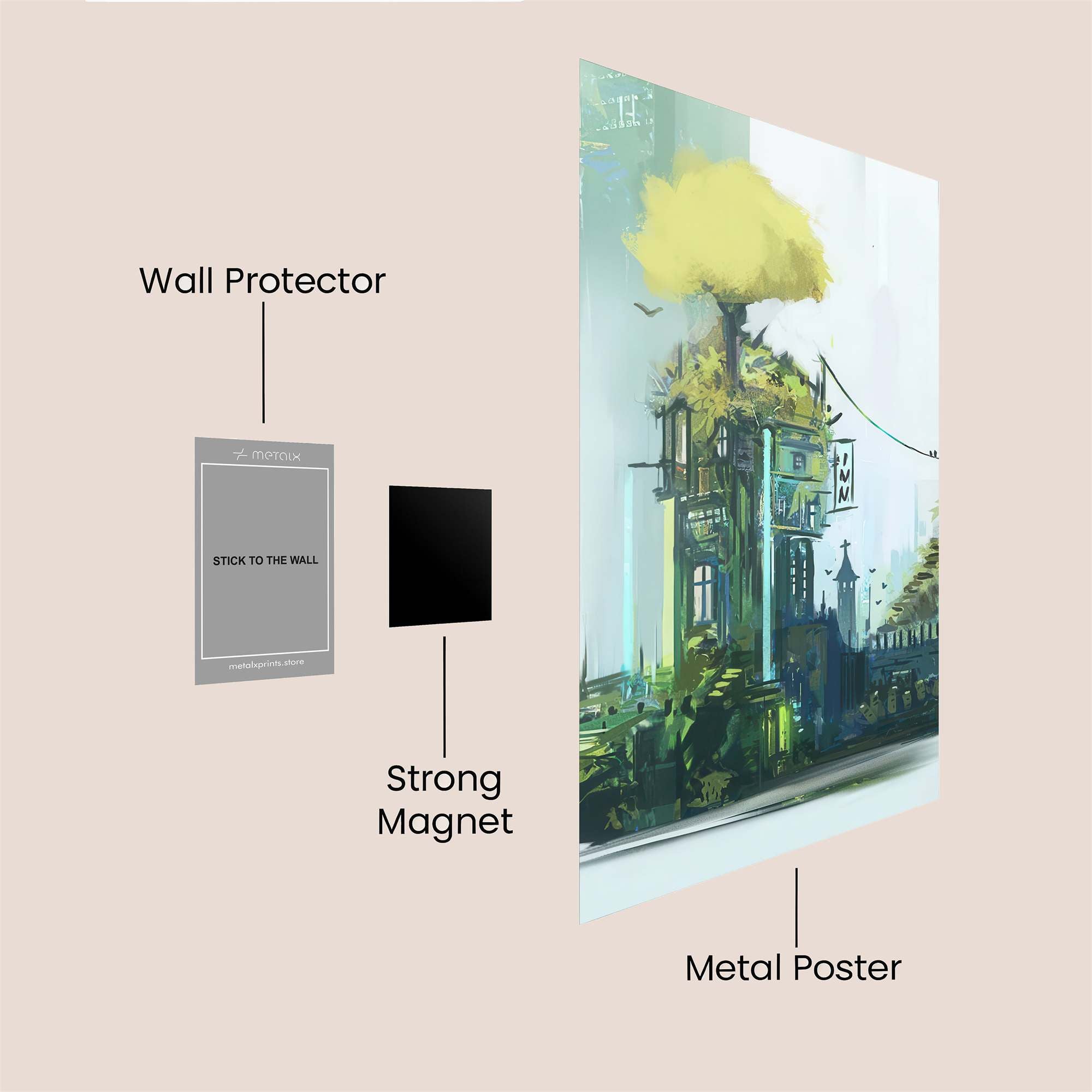 Treehouse Serenity Safe Wall Magnetic / M