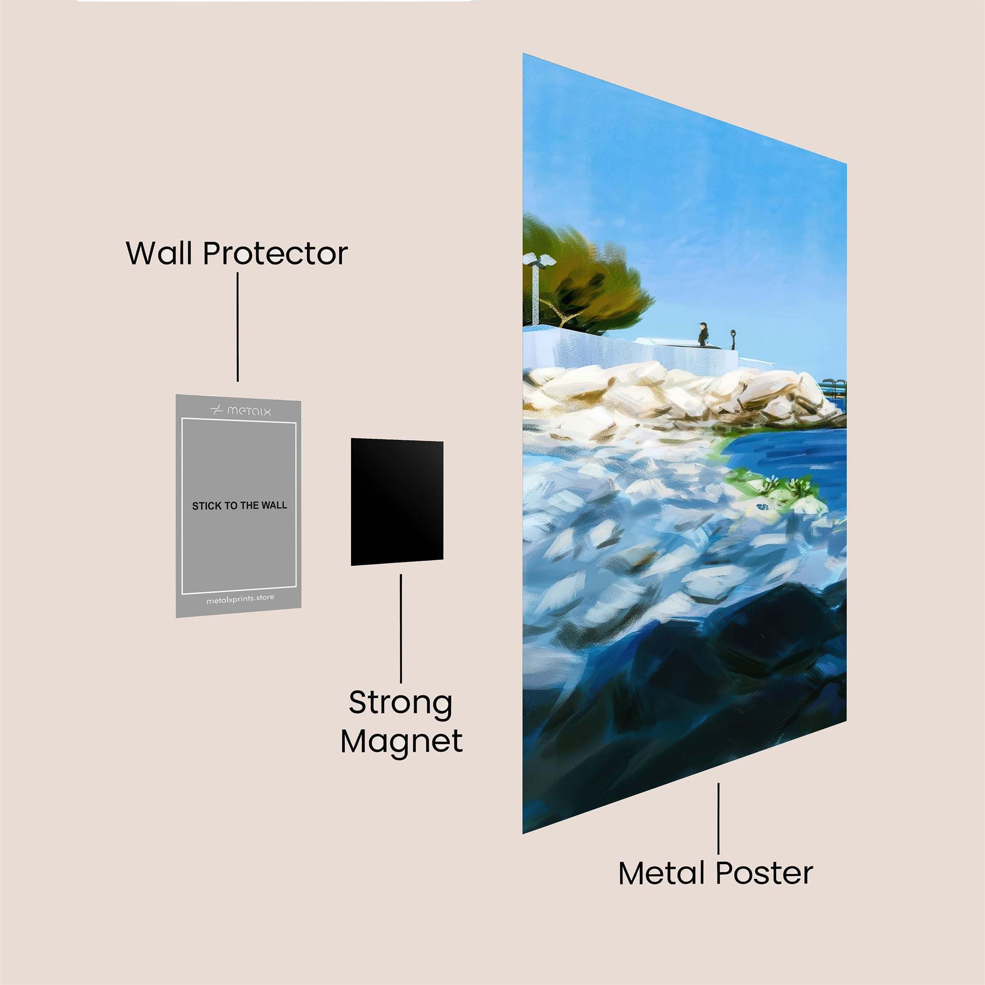 Pelican Serenity Safe Wall Magnetic / M