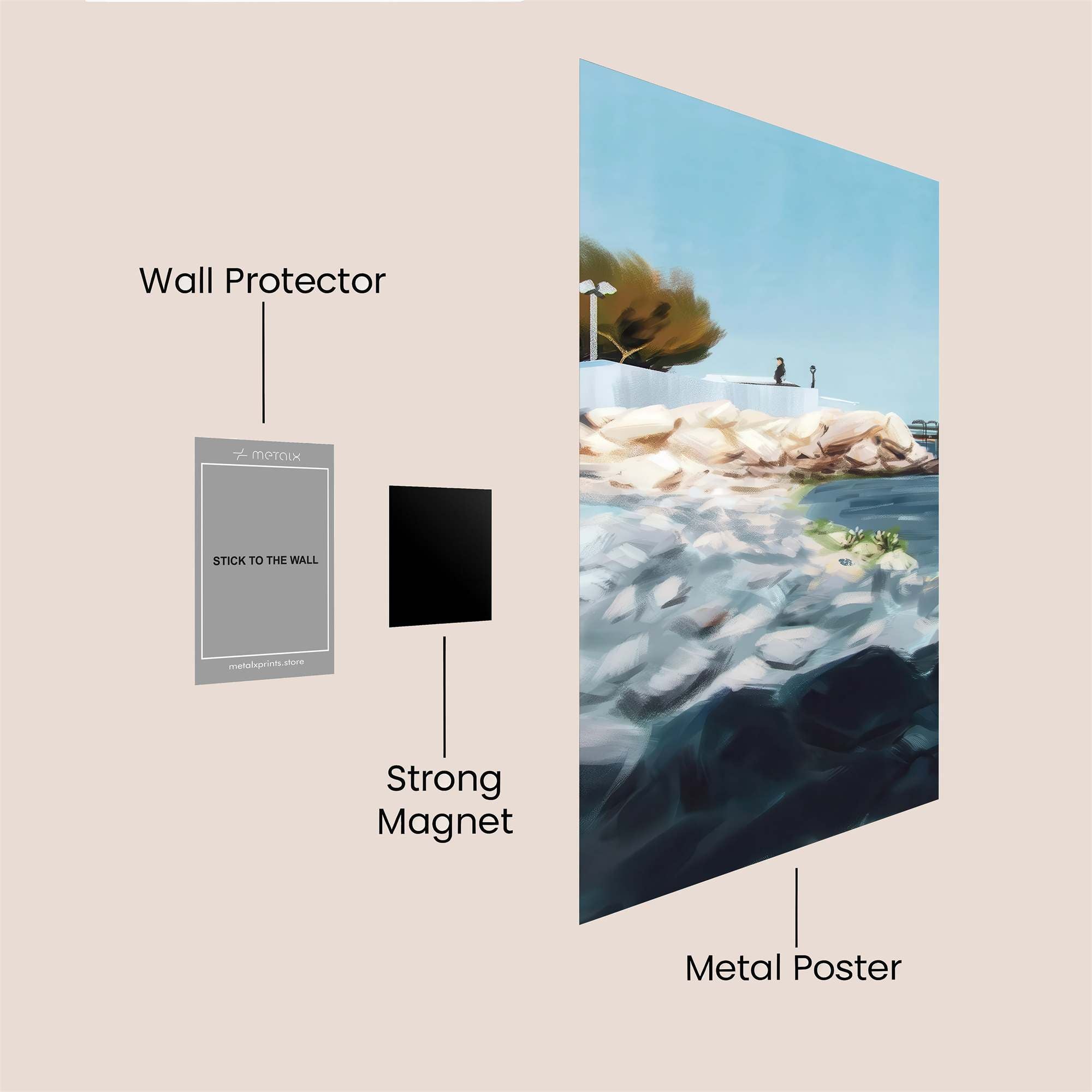 Pelican Serenity Safe Wall Magnetic / M