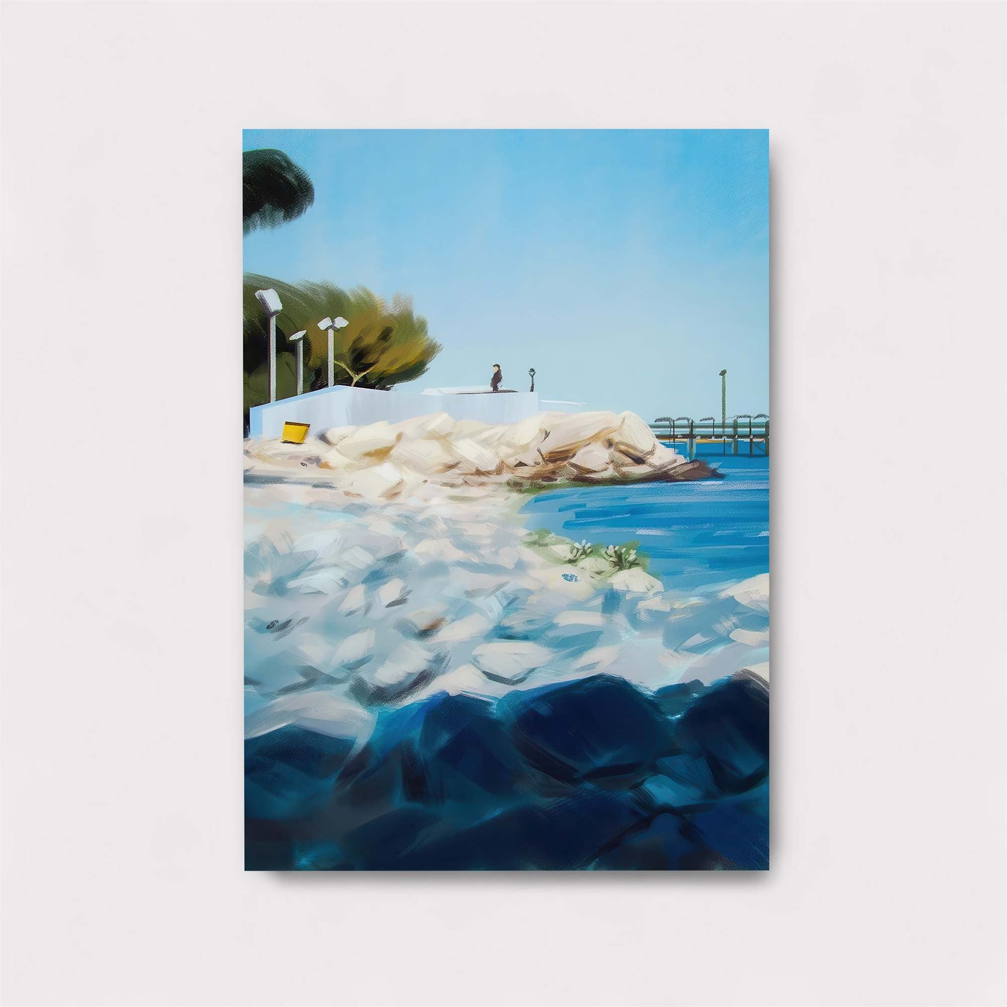 Seaside Serenity Safe Wall Magnetic / M