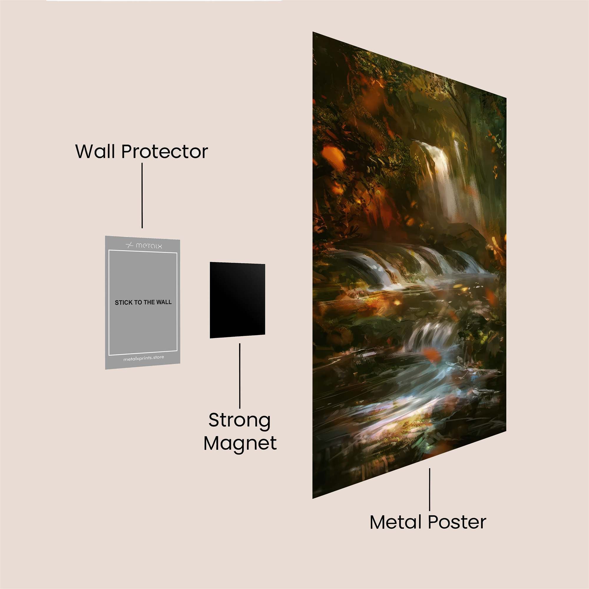 Cascade Serenity Safe Wall Magnetic / M