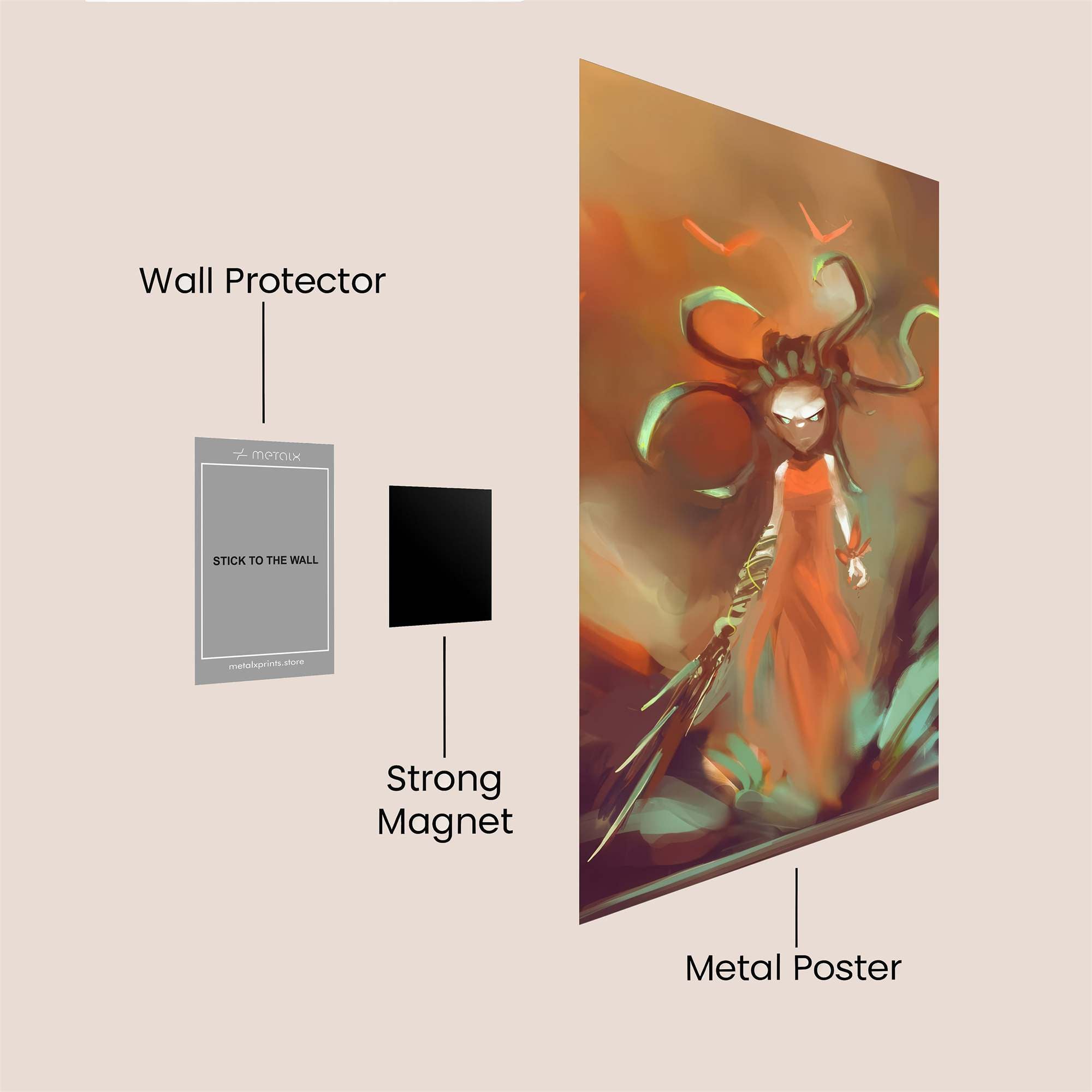 Sky Serenade Safe Wall Magnetic / M