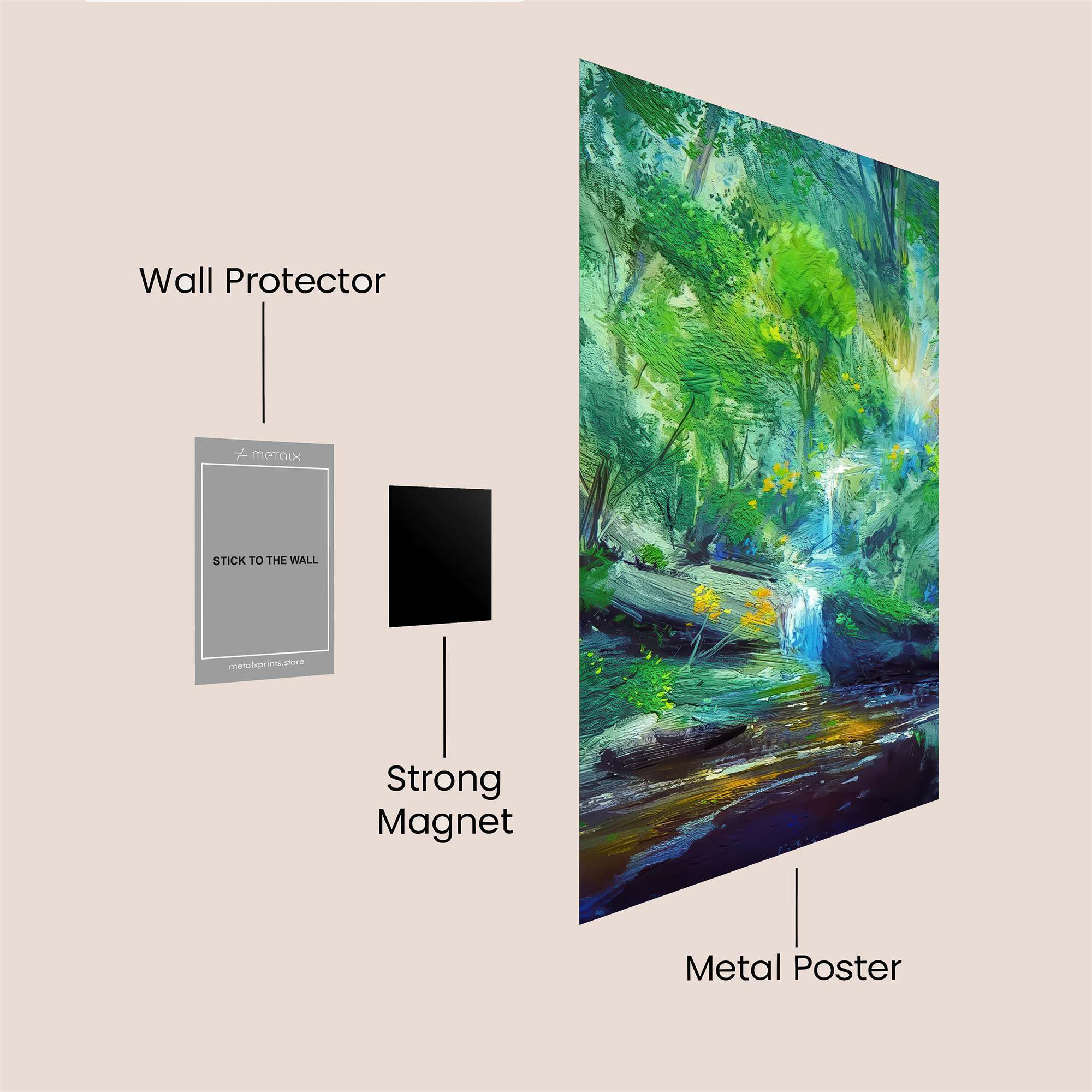 Forest Whisper Safe Wall Magnetic / M