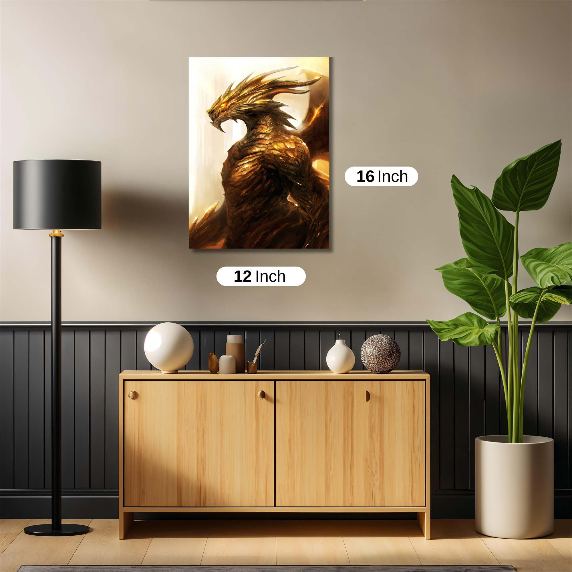 Golden Majesty Safe Wall Magnetic / M