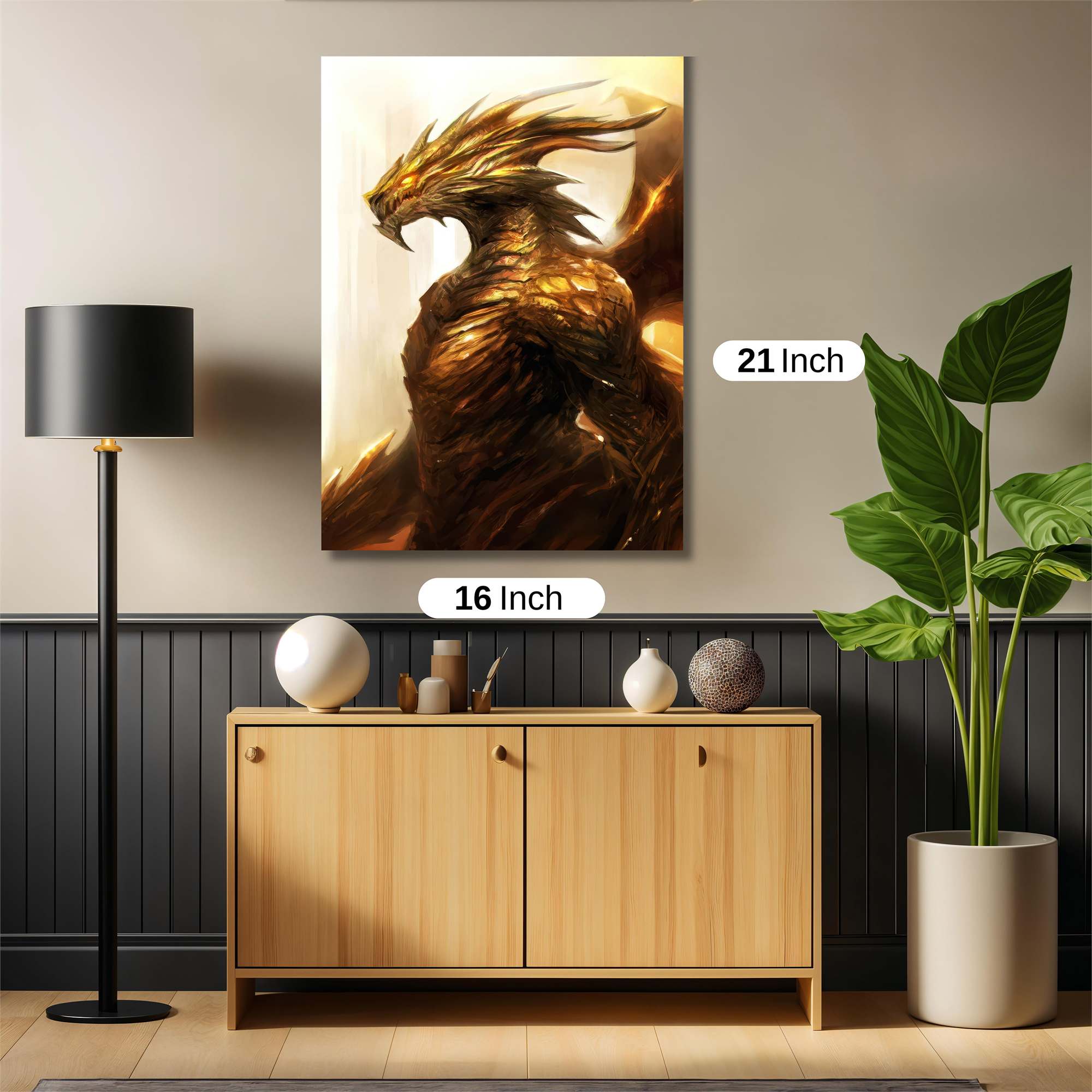 Golden Majesty Safe Wall Magnetic / M