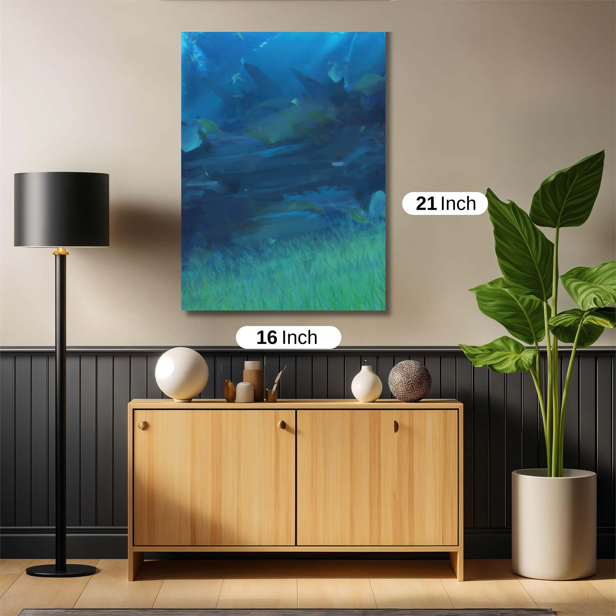 Oceanic Serenity Safe Wall Magnetic / M