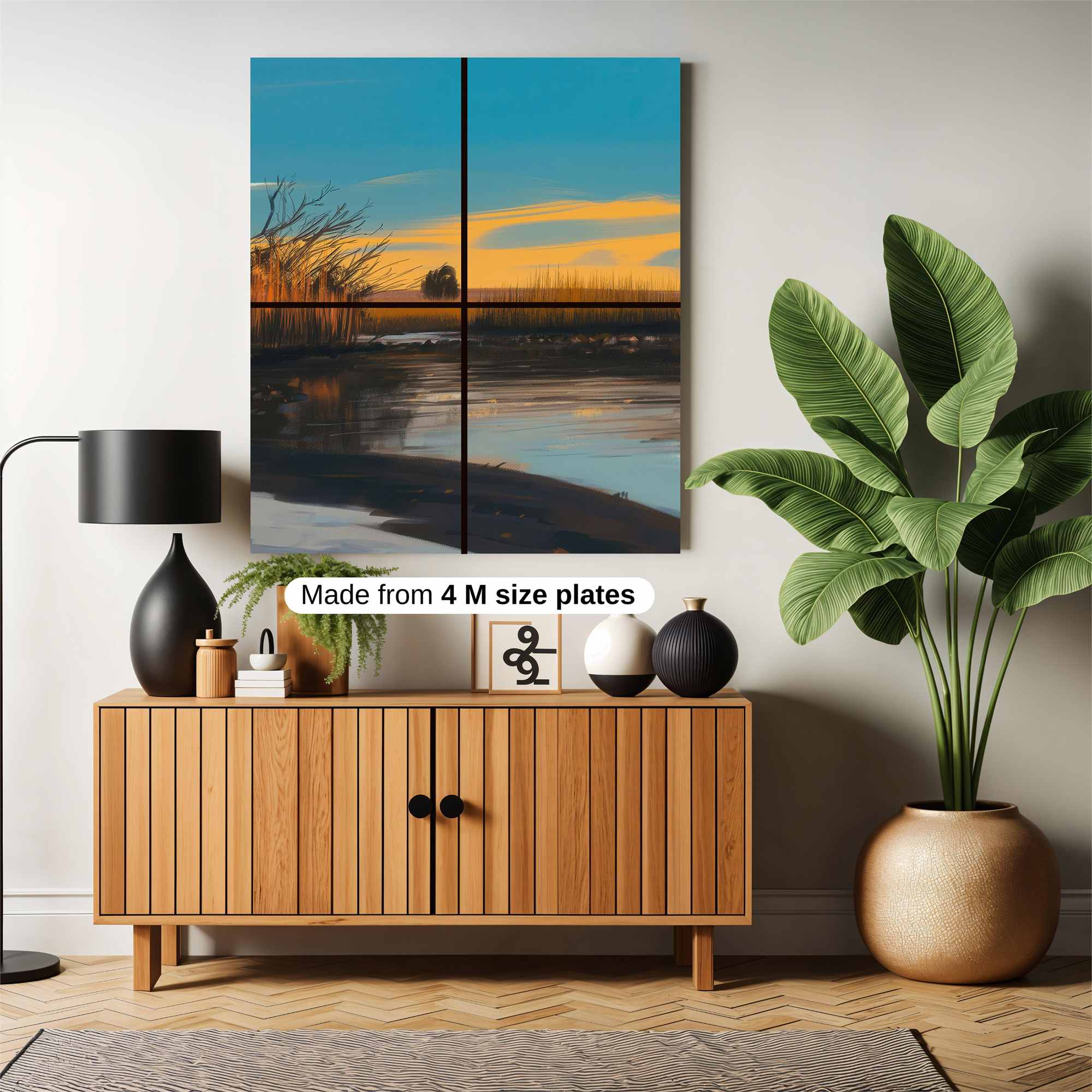 Sunset Serenity Safe Wall Magnetic / M