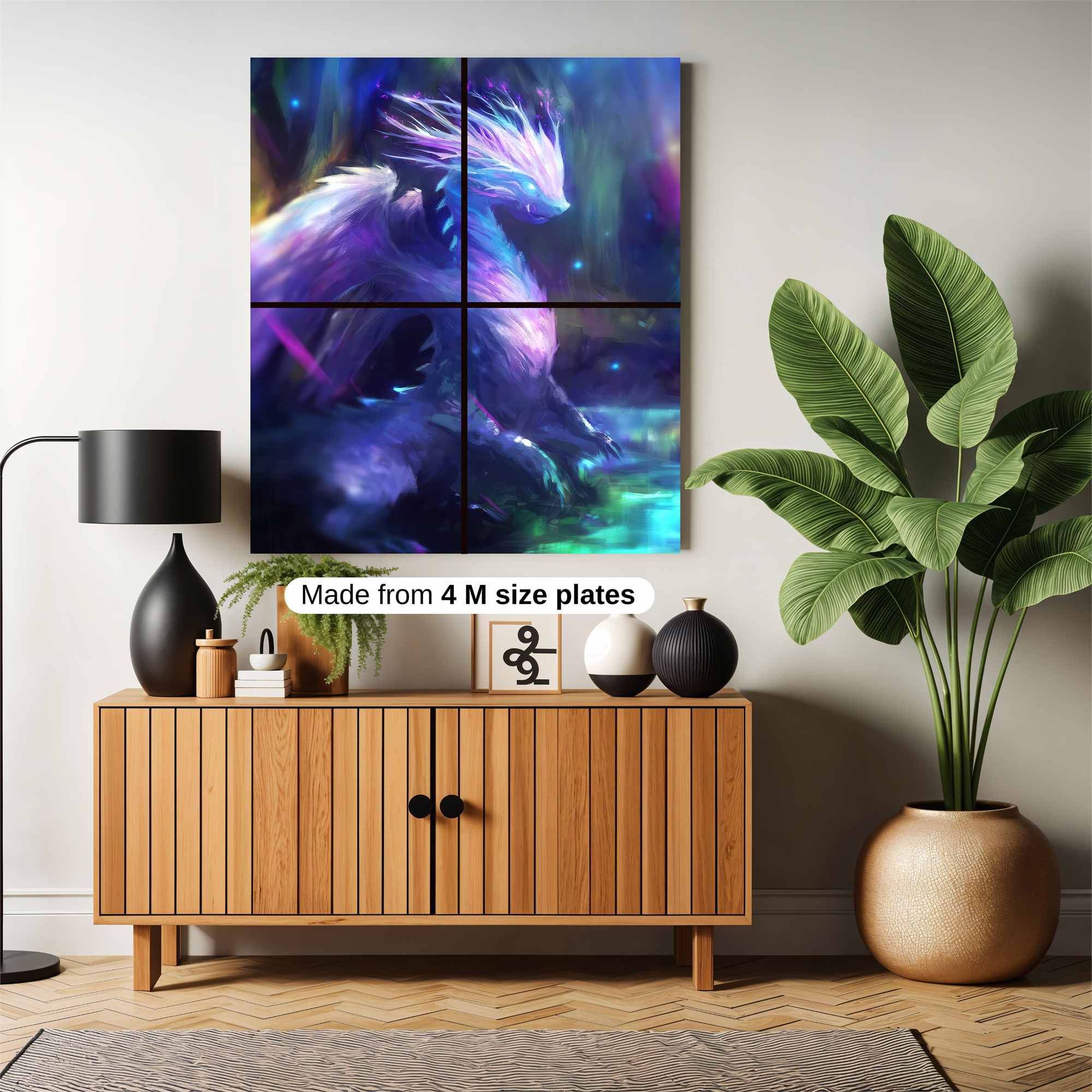 Luminous Dragon Safe Wall Magnetic / M