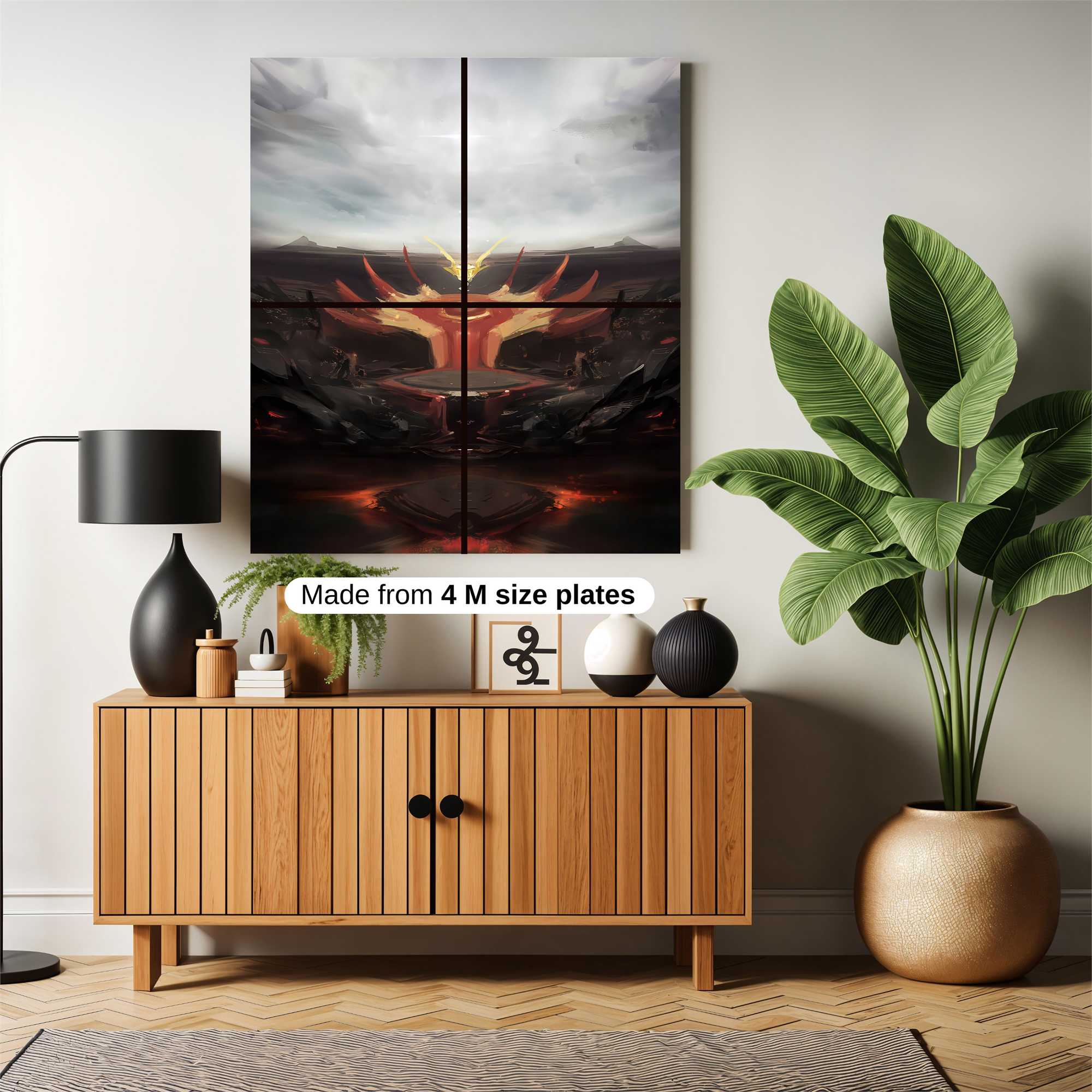 Phoenix Rebirth Safe Wall Magnetic / M