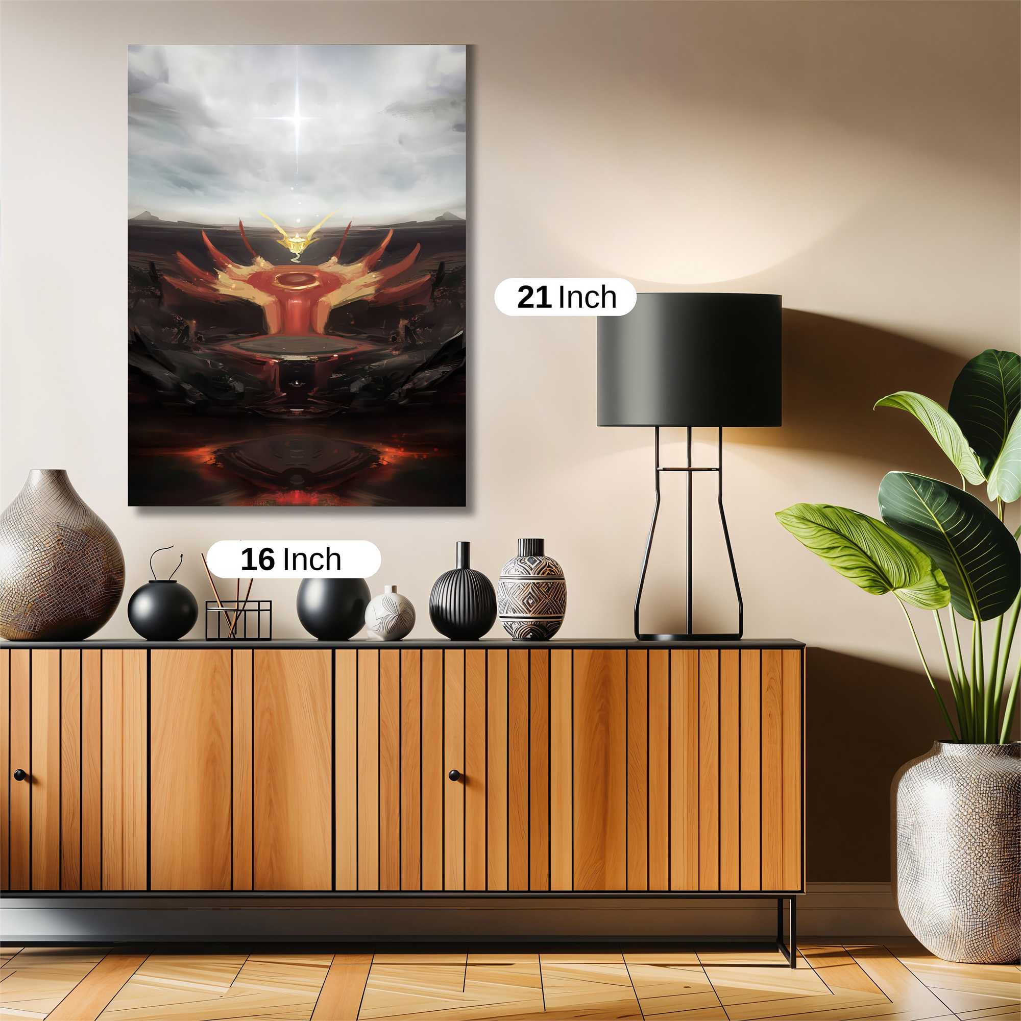 Phoenix Rebirth Safe Wall Magnetic / M