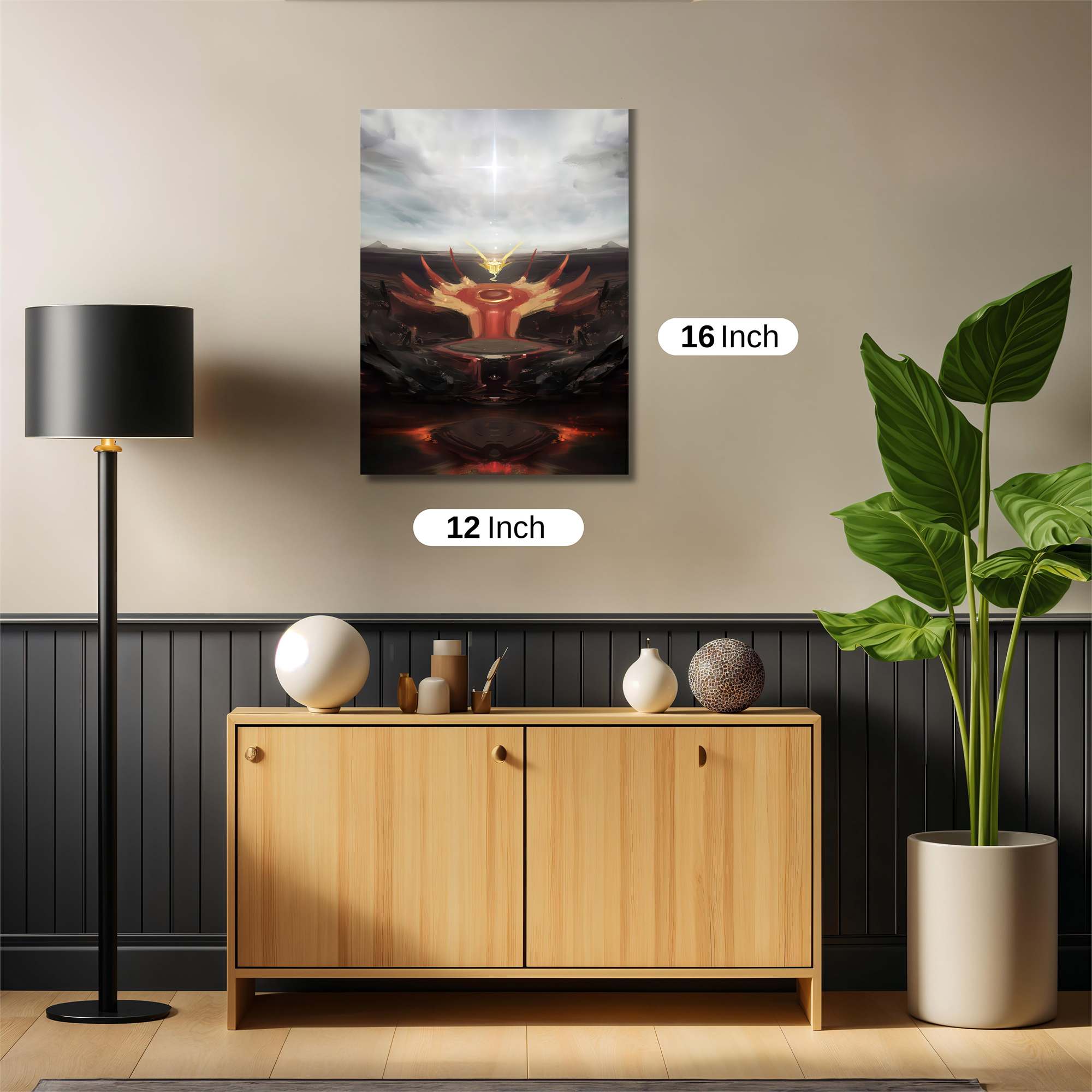 Phoenix Rebirth Safe Wall Magnetic / M
