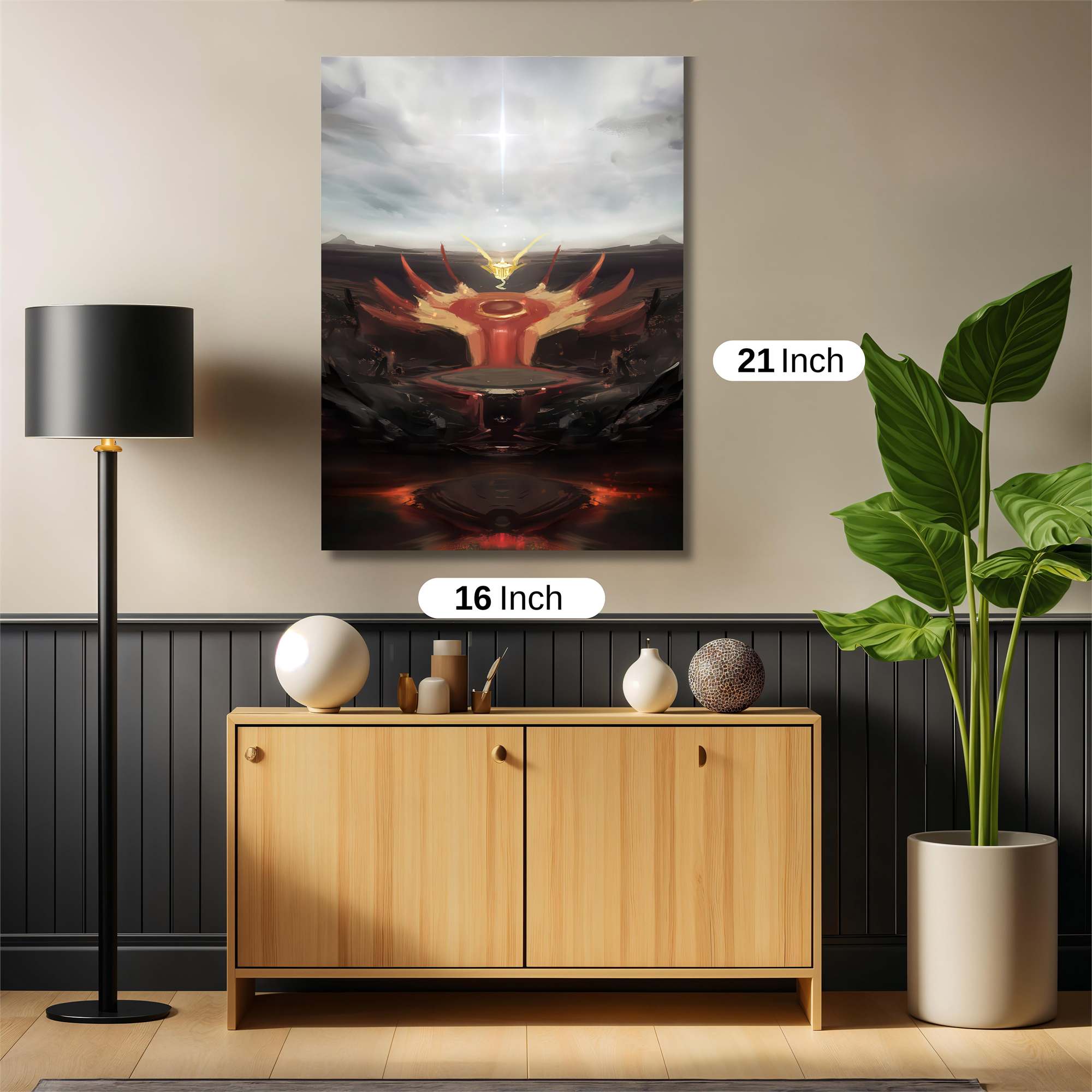 Phoenix Rebirth Safe Wall Magnetic / M