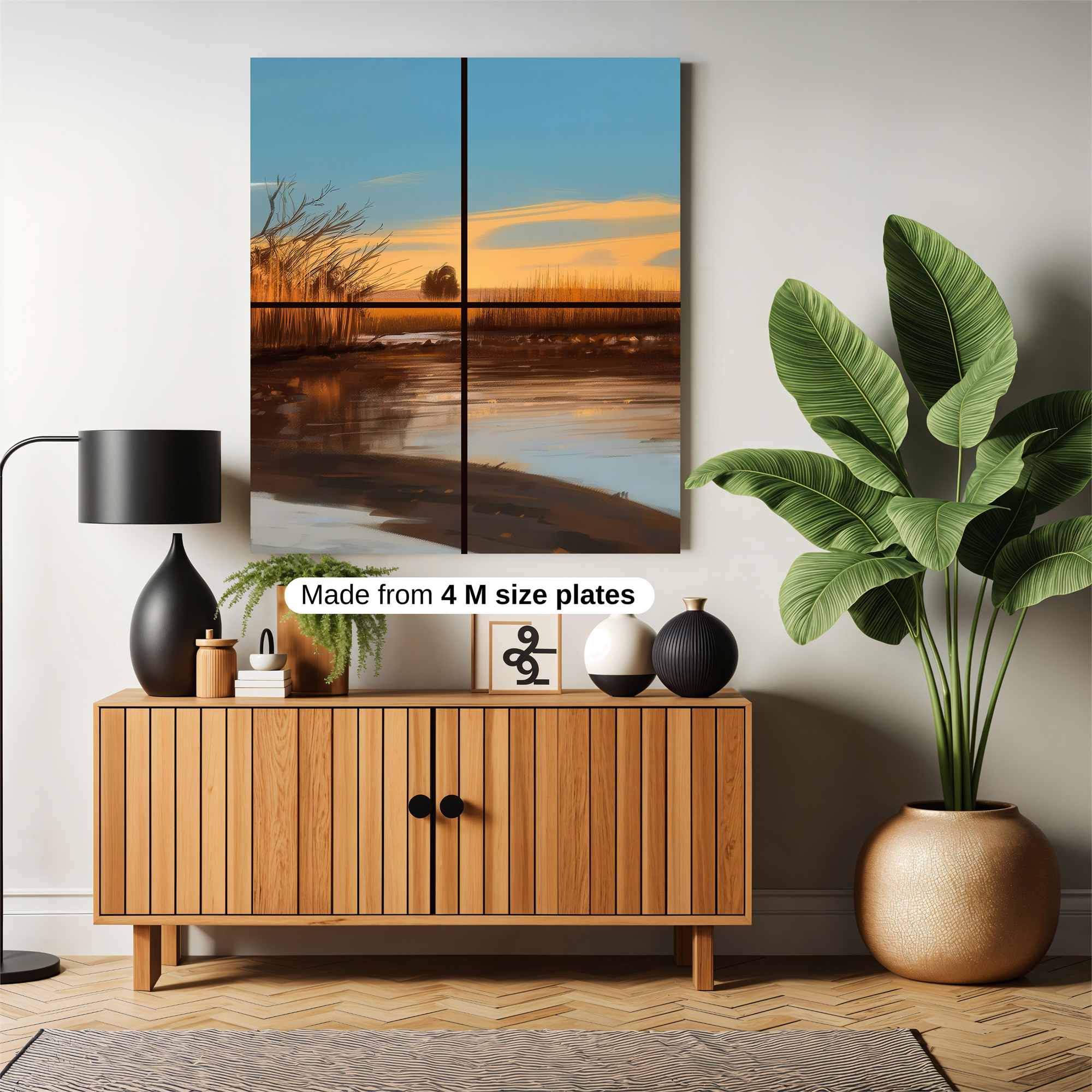 Sunset Tranquility Safe Wall Magnetic / M