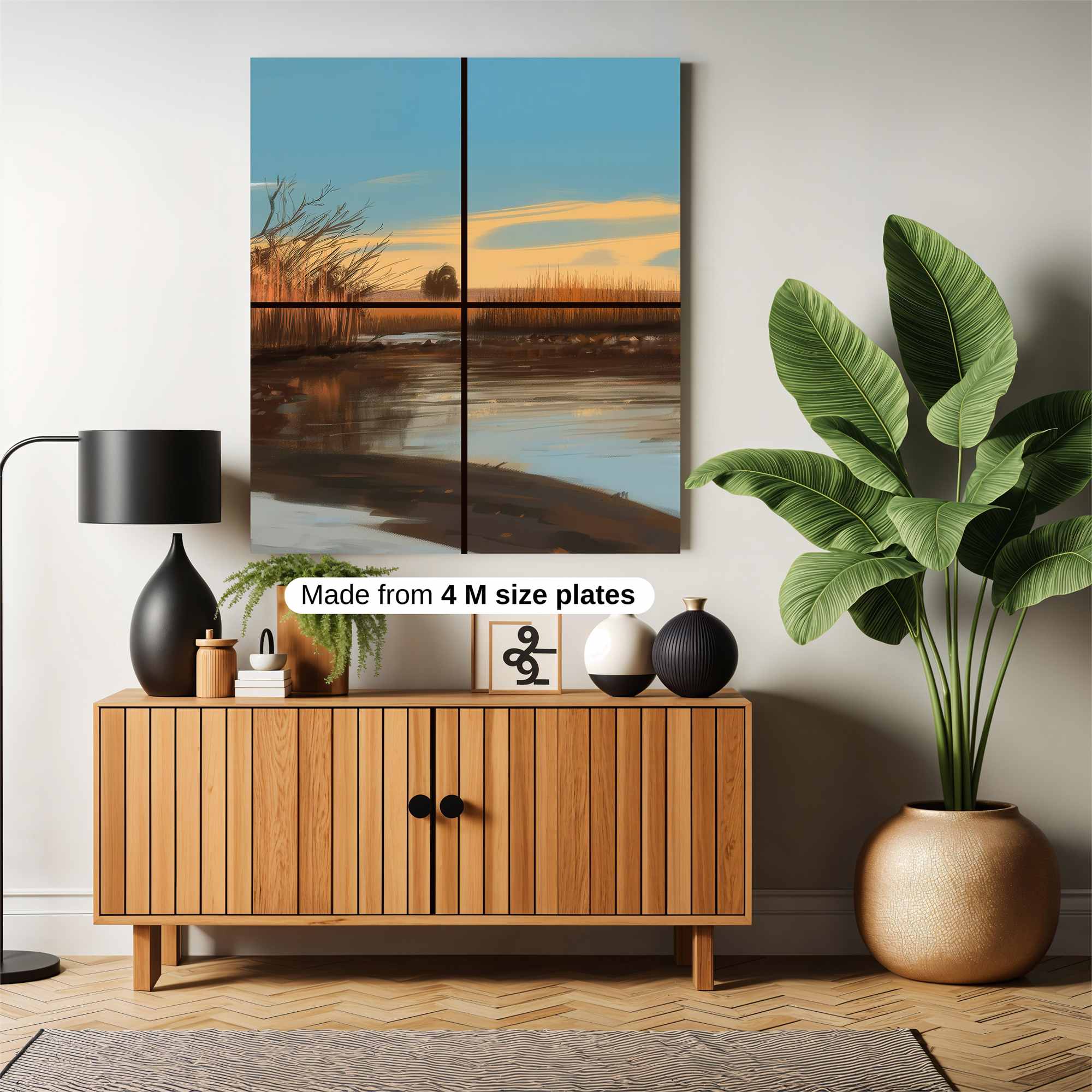 Sunset Serenity Safe Wall Magnetic / M