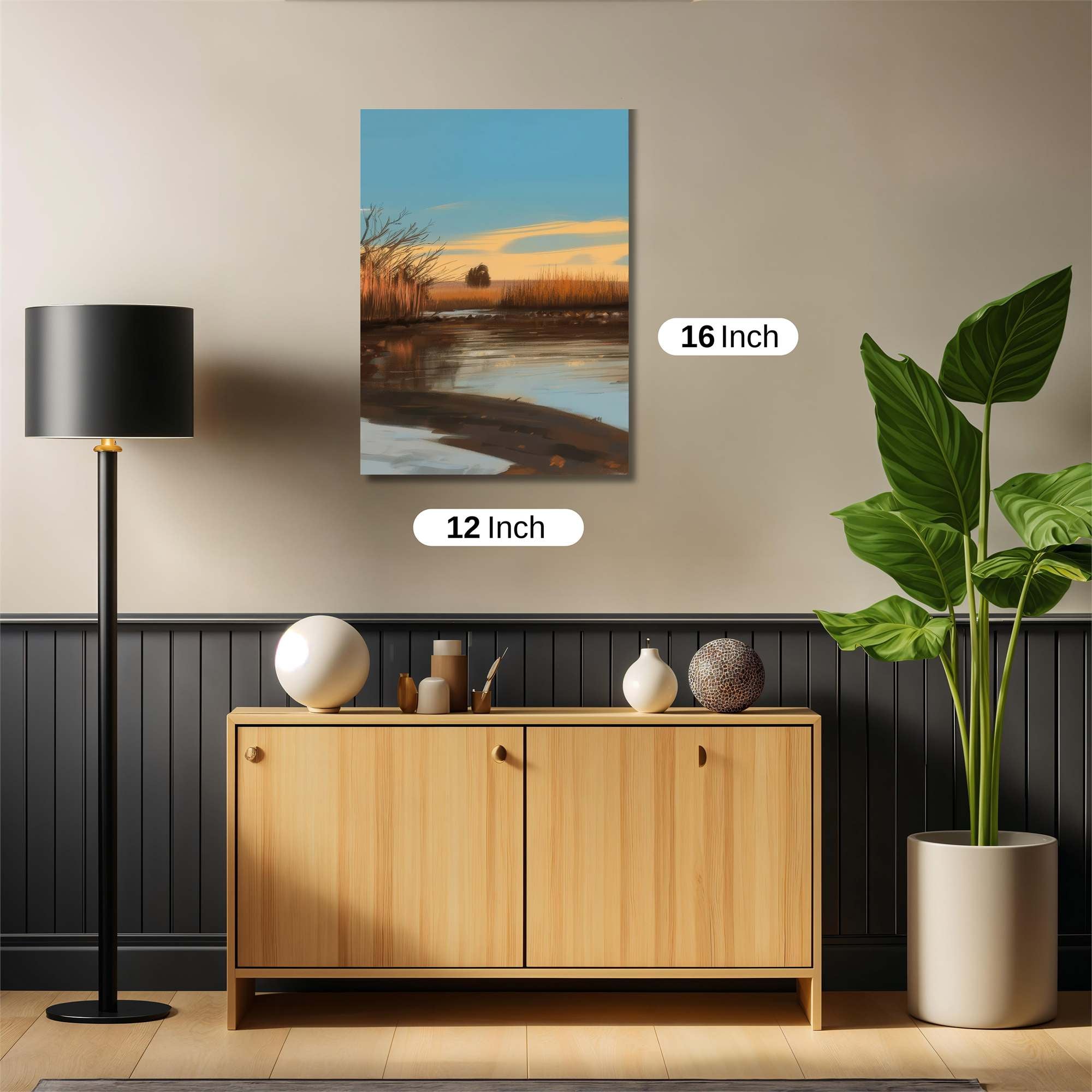 Sunset Serenity Safe Wall Magnetic / M