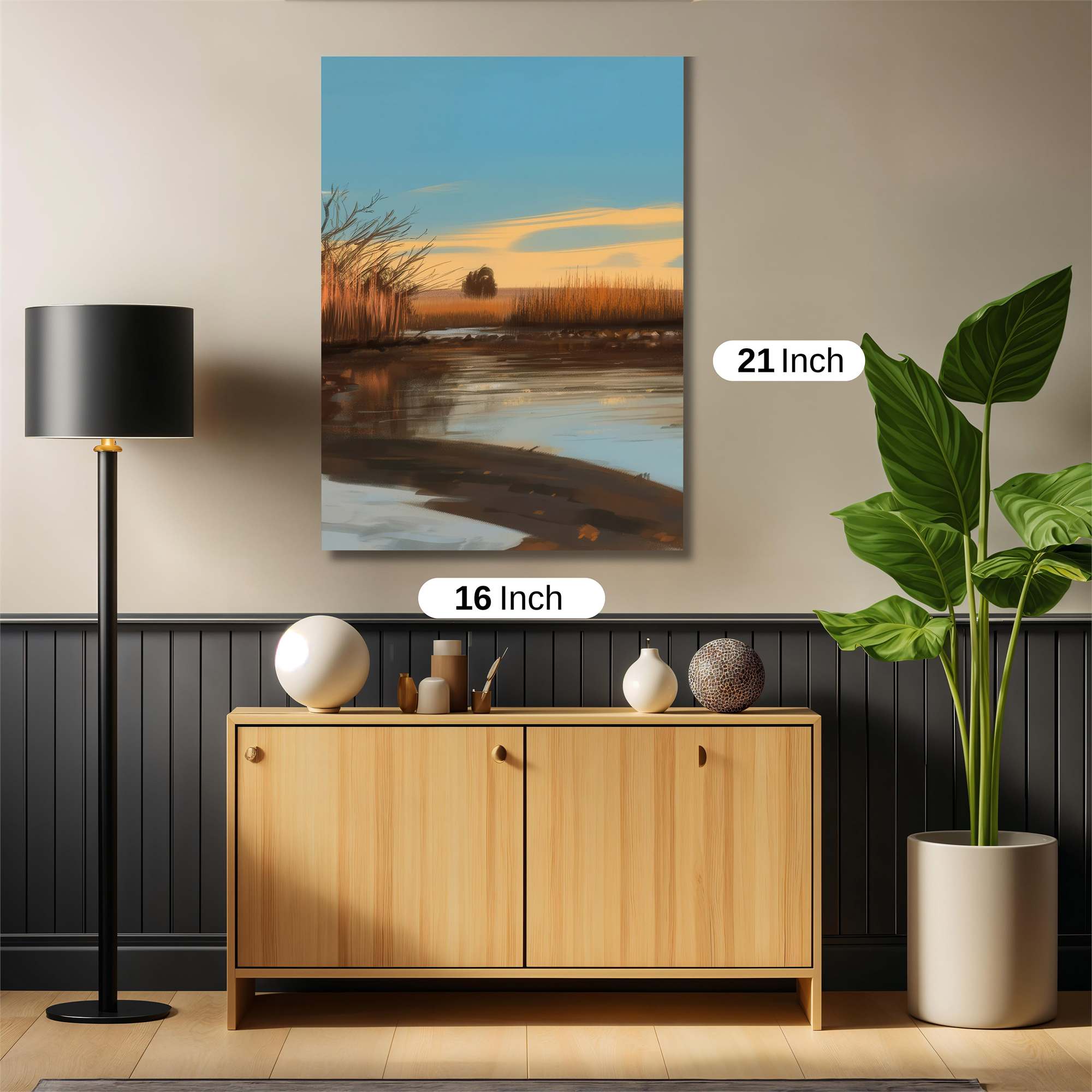 Sunset Serenity Safe Wall Magnetic / M