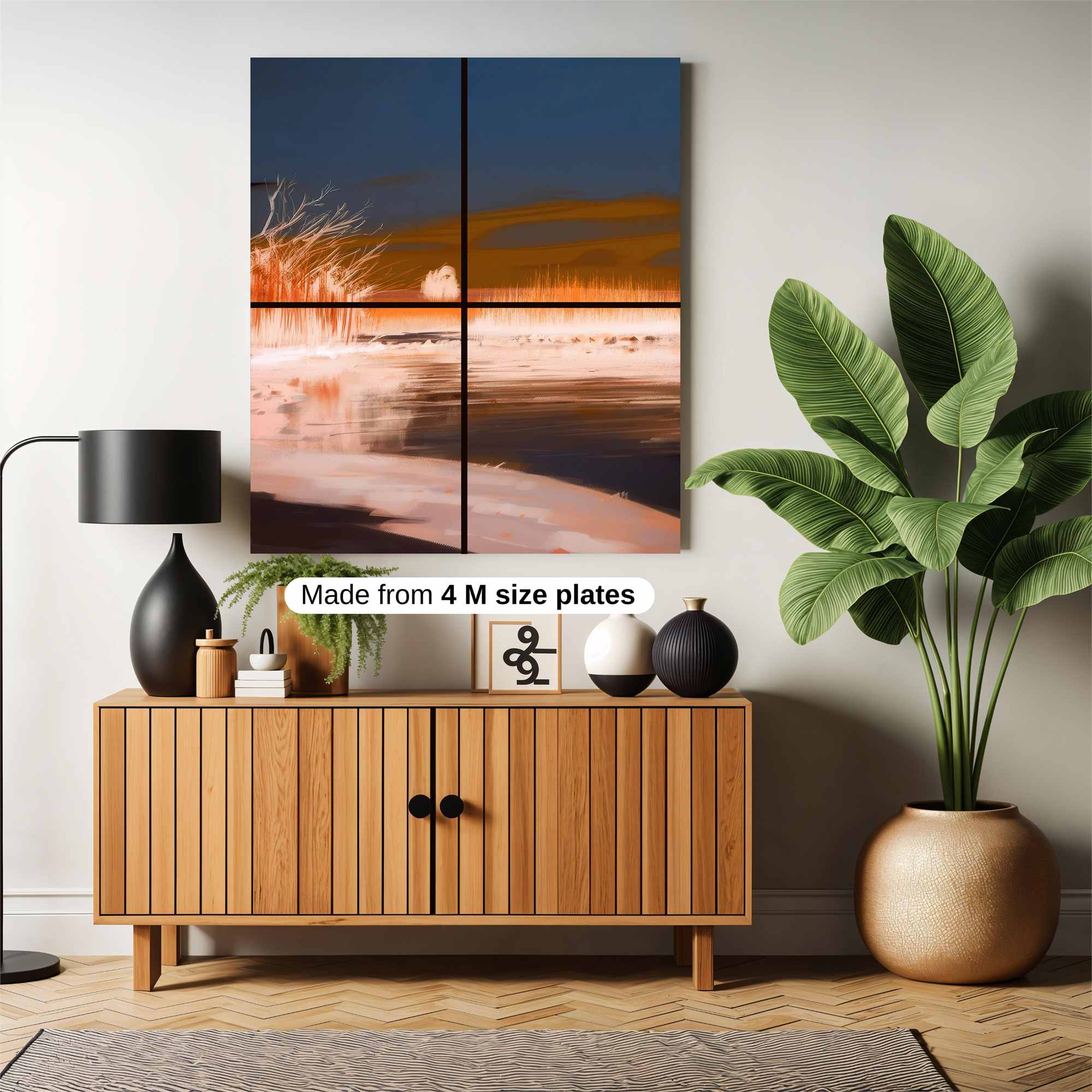 Sunset Serenity Safe Wall Magnetic / M