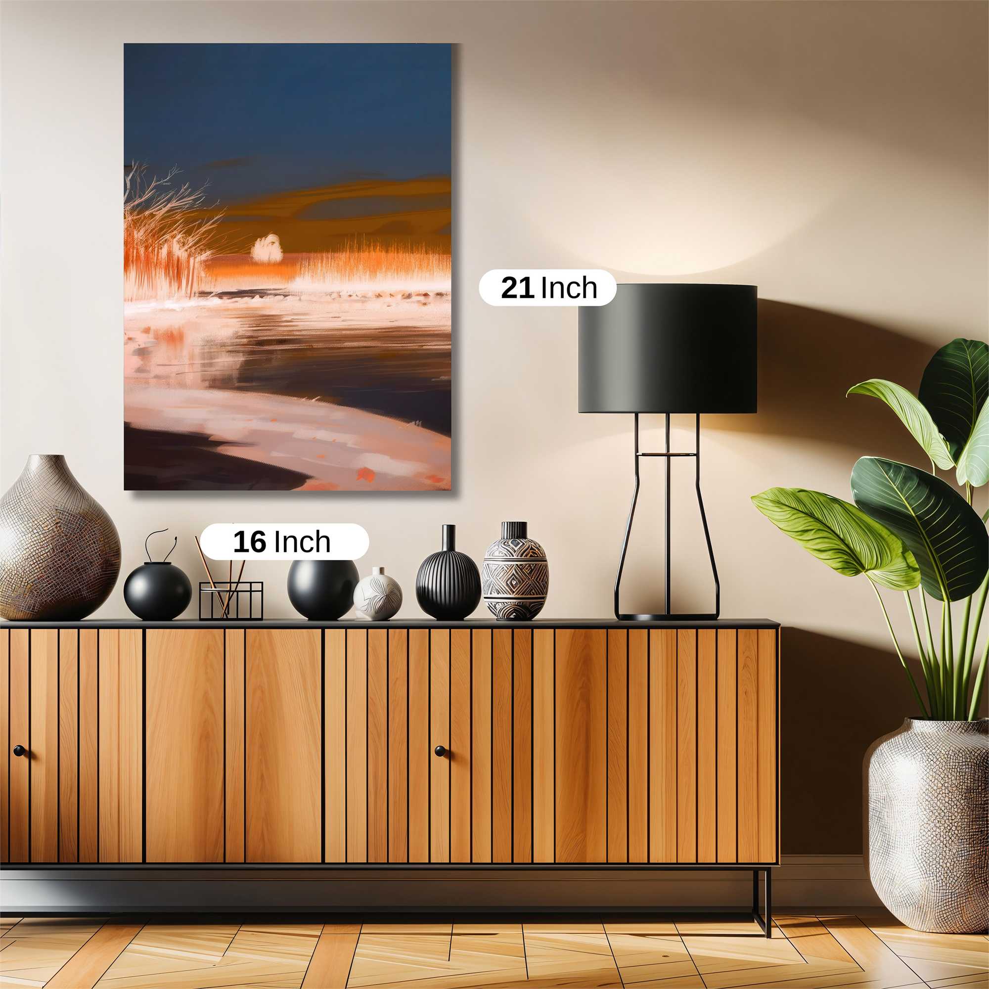 Sunset Serenity Safe Wall Magnetic / M