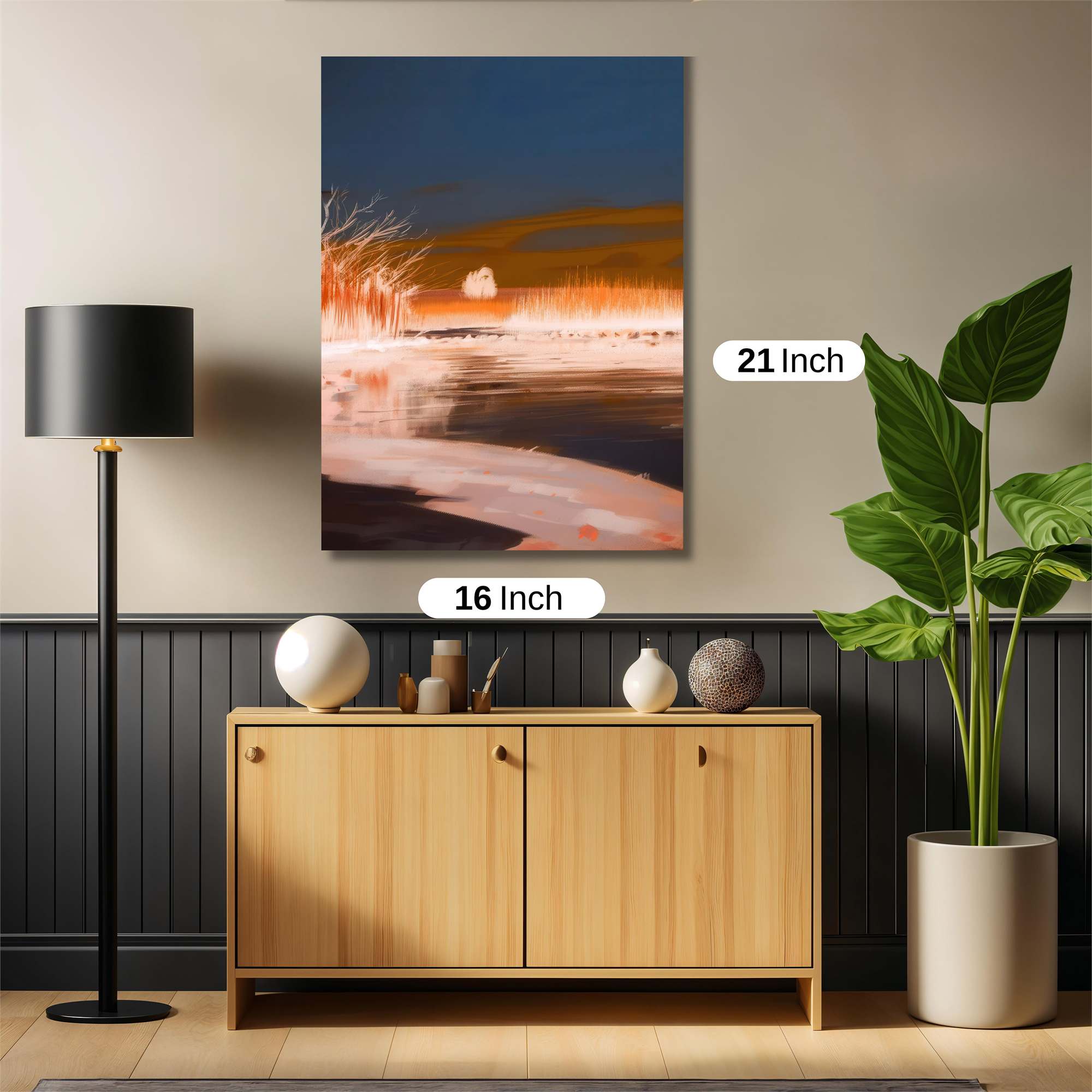 Sunset Serenity Safe Wall Magnetic / M