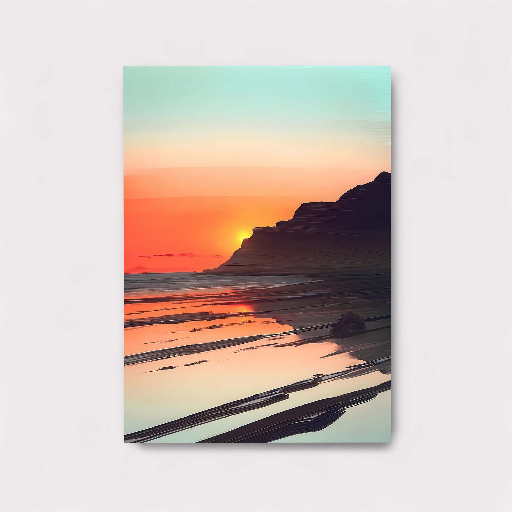 Sunset Serenity Safe Wall Magnetic / M