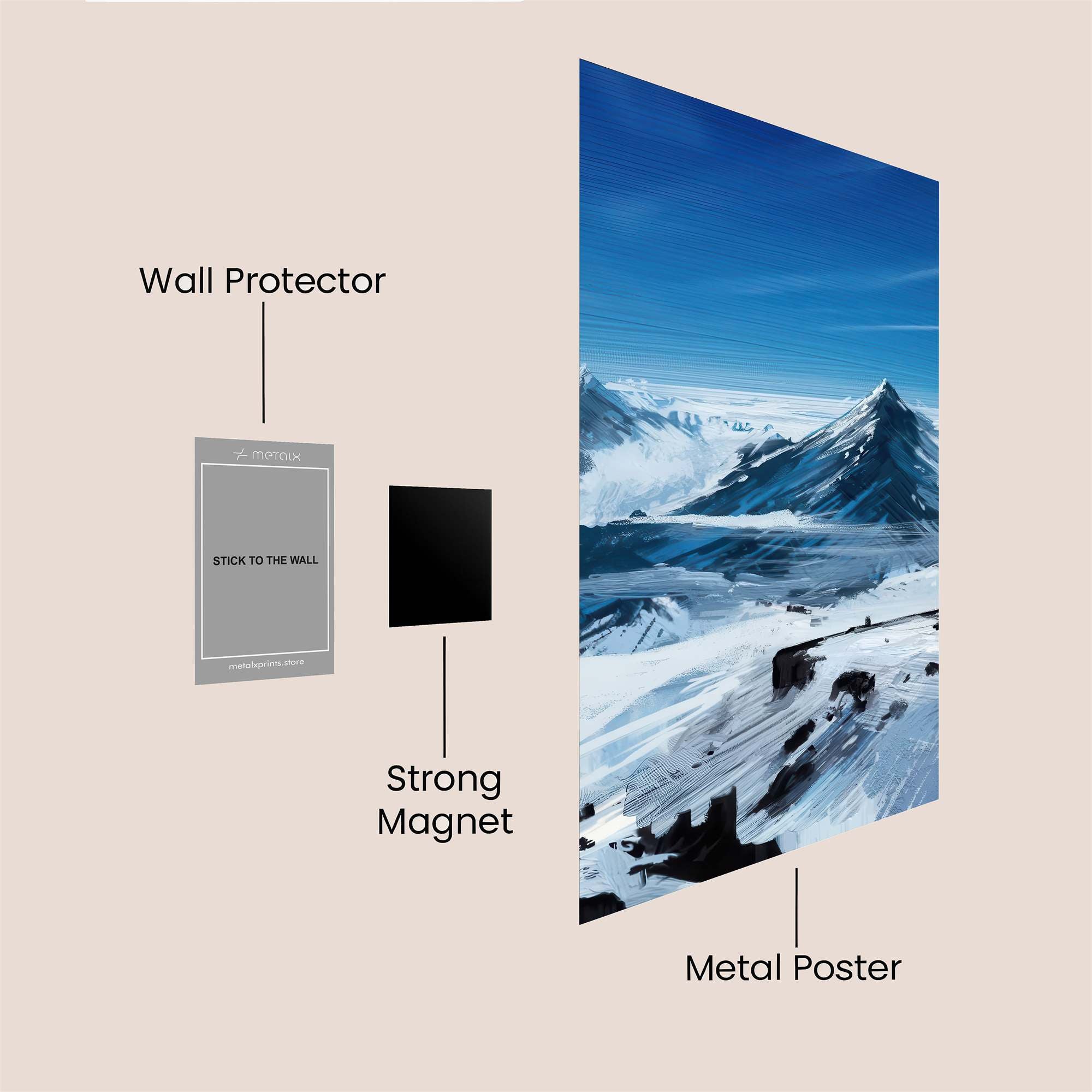 Everest Serenity Safe Wall Magnetic / M