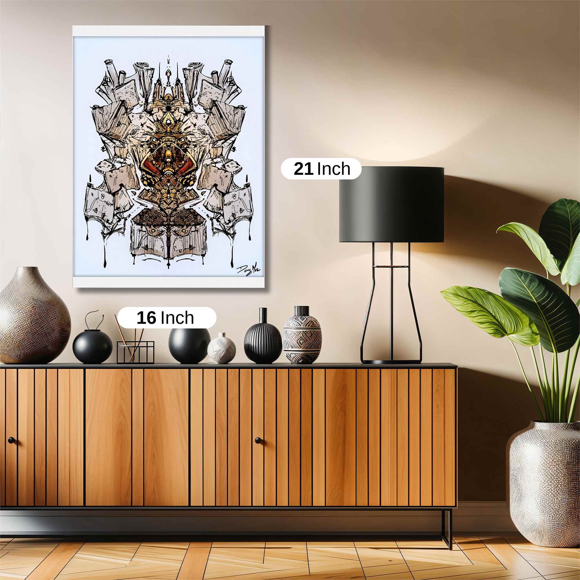 Symmetry Unleashed Safe Wall Magnetic / M