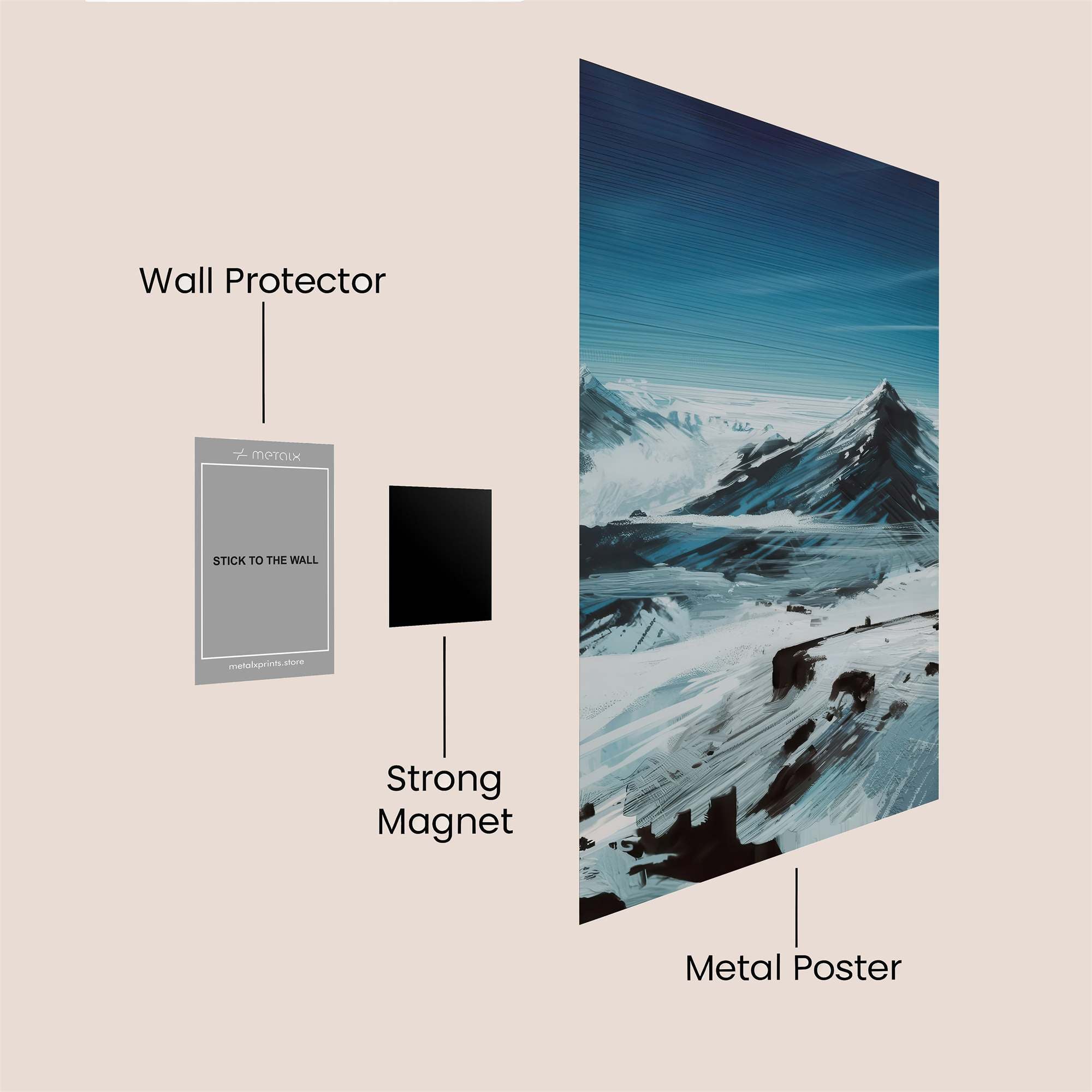 Everest Serenity Safe Wall Magnetic / M