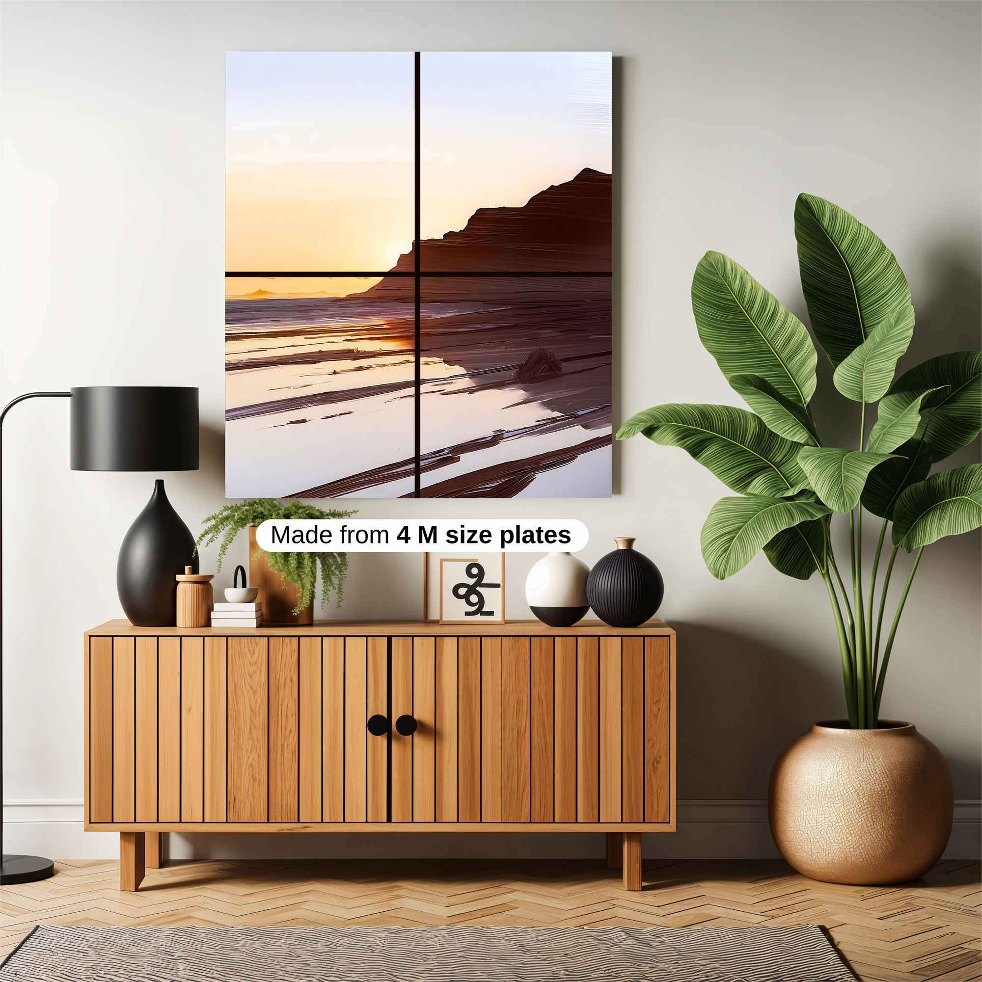 Sunset Serenity Safe Wall Magnetic / M