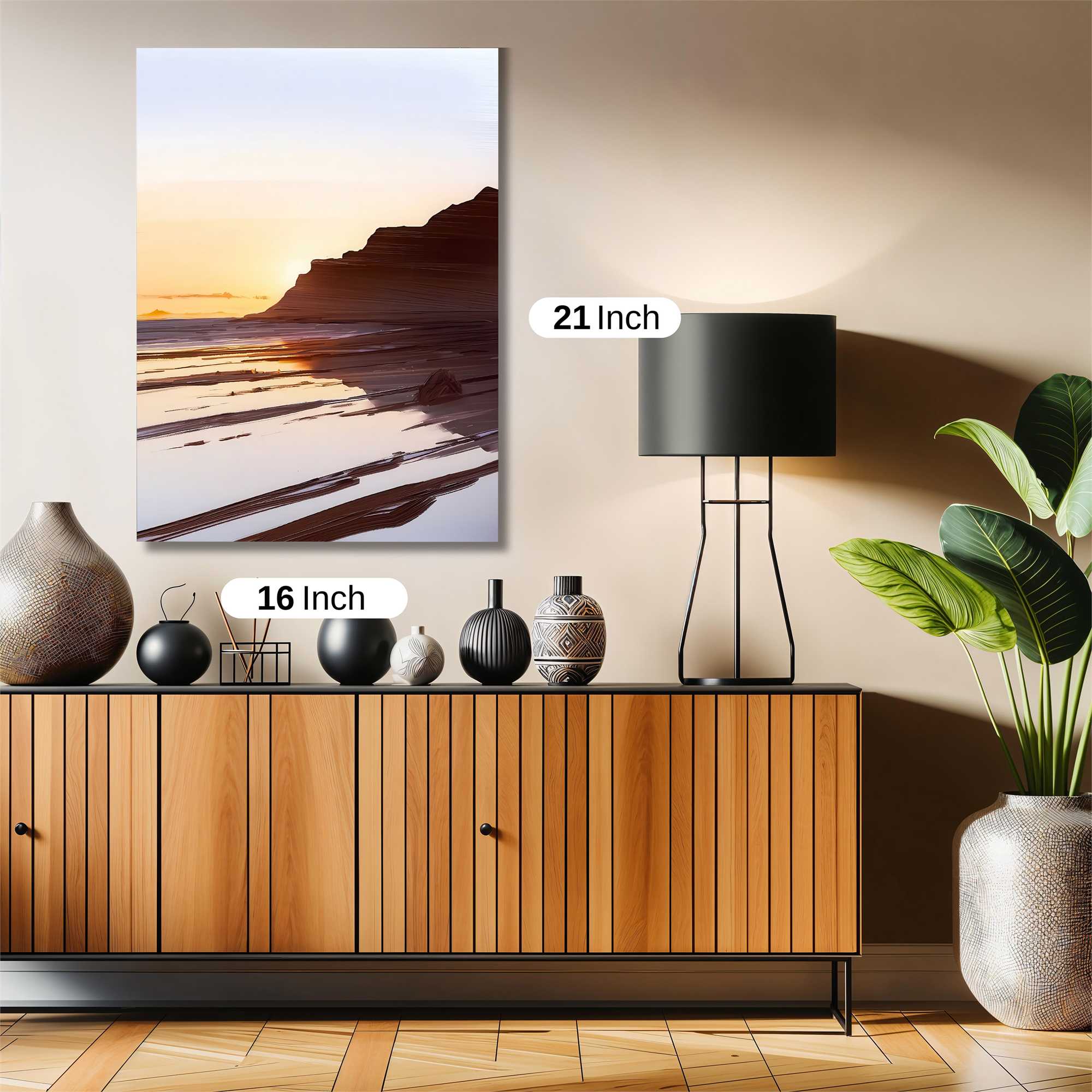 Sunset Serenity Safe Wall Magnetic / M