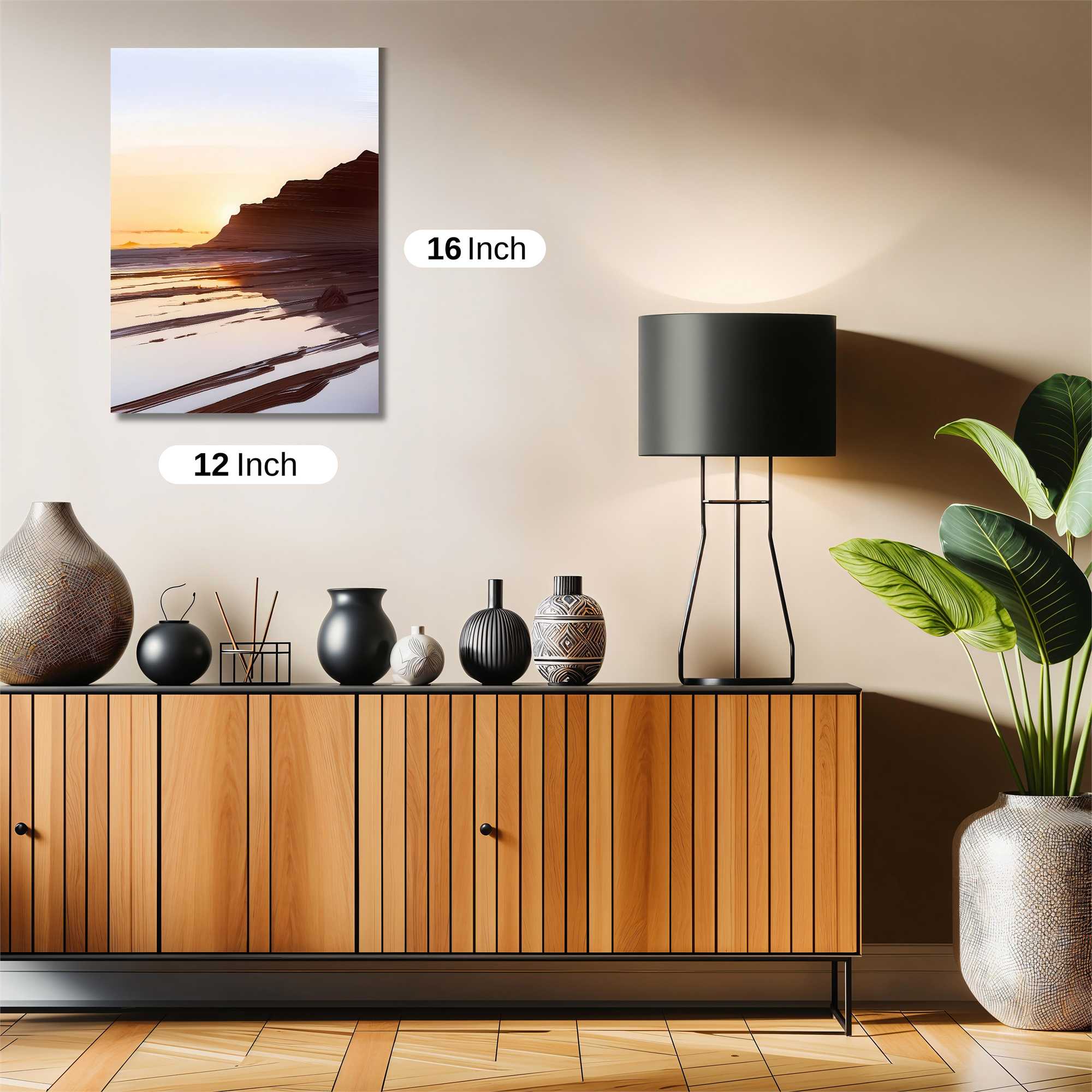 Sunset Serenity Safe Wall Magnetic / M
