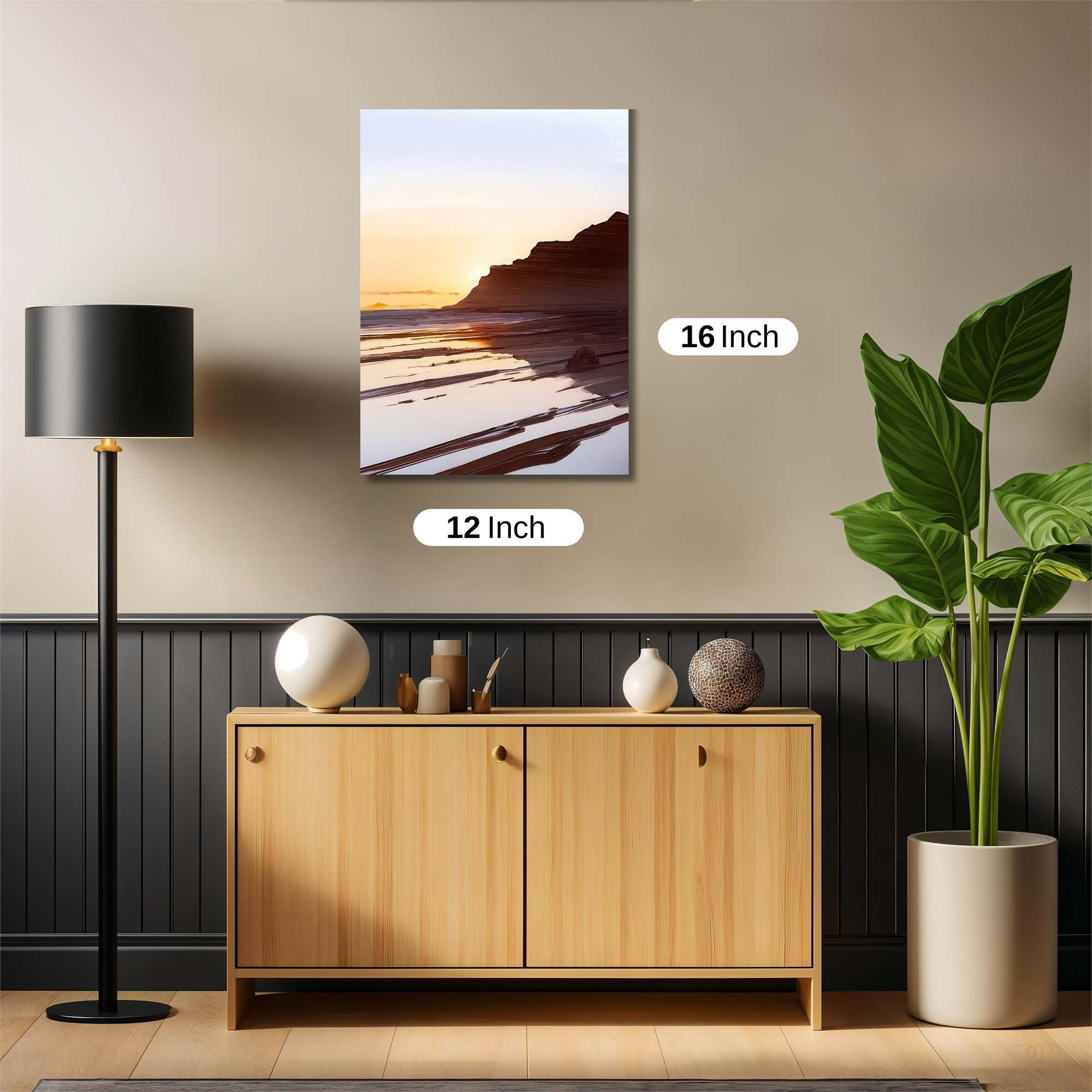 Sunset Serenity Safe Wall Magnetic / M