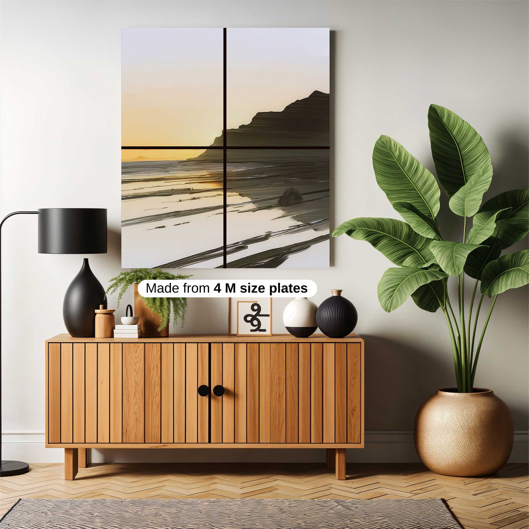 Sunset Serenity Safe Wall Magnetic / M