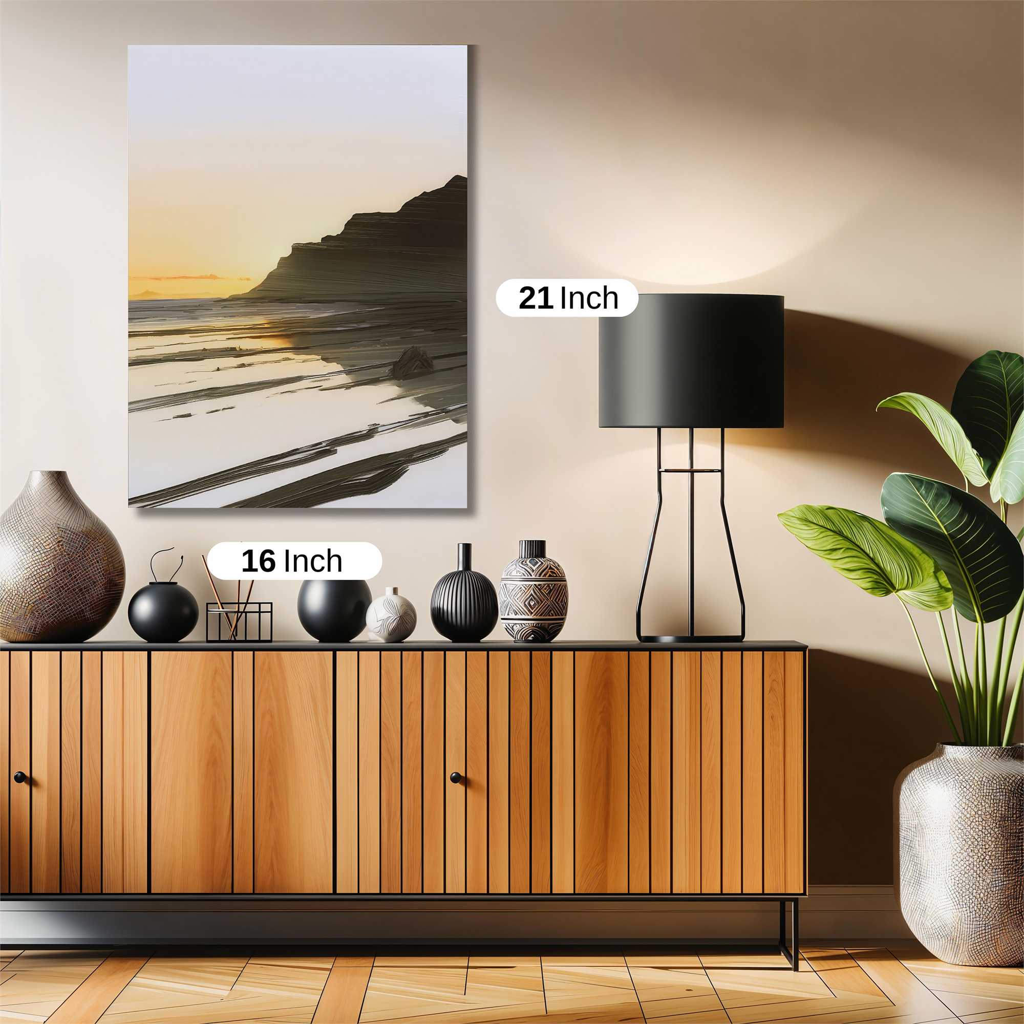 Sunset Serenity Safe Wall Magnetic / M