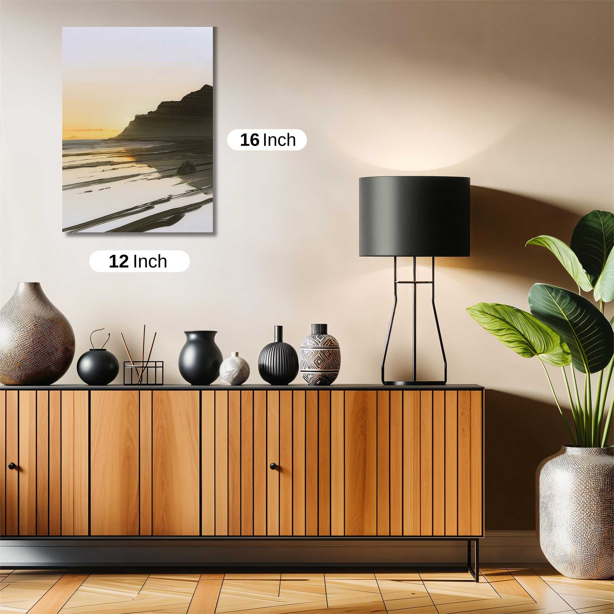 Sunset Serenity Safe Wall Magnetic / M