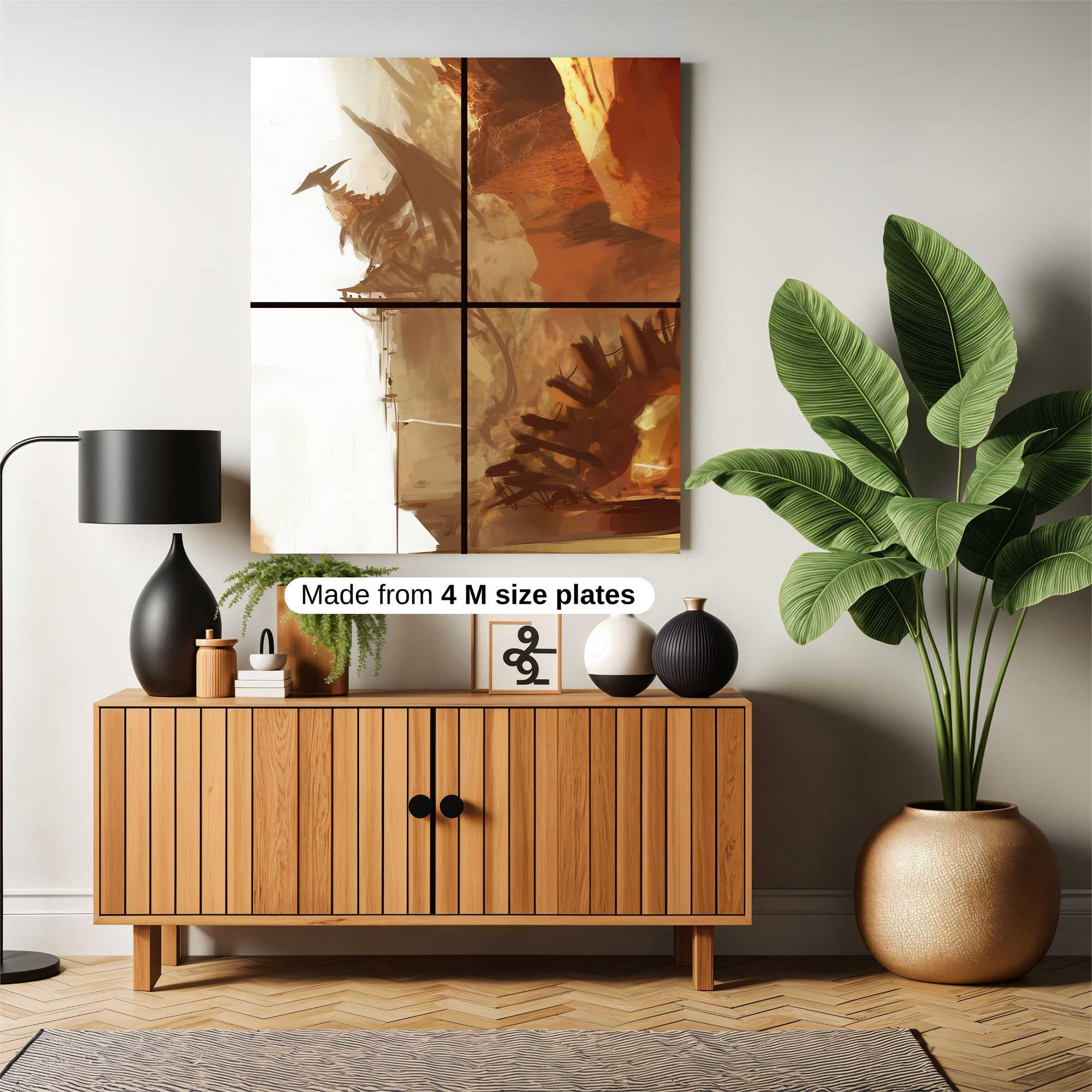 Countryside Serenity Safe Wall Magnetic / M