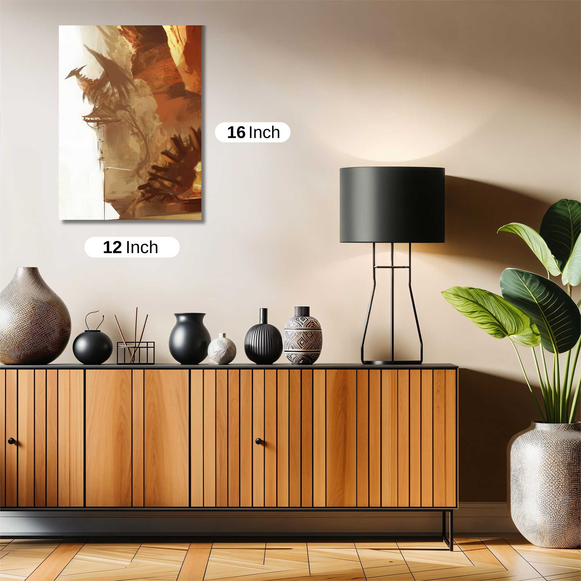 Countryside Serenity Safe Wall Magnetic / M