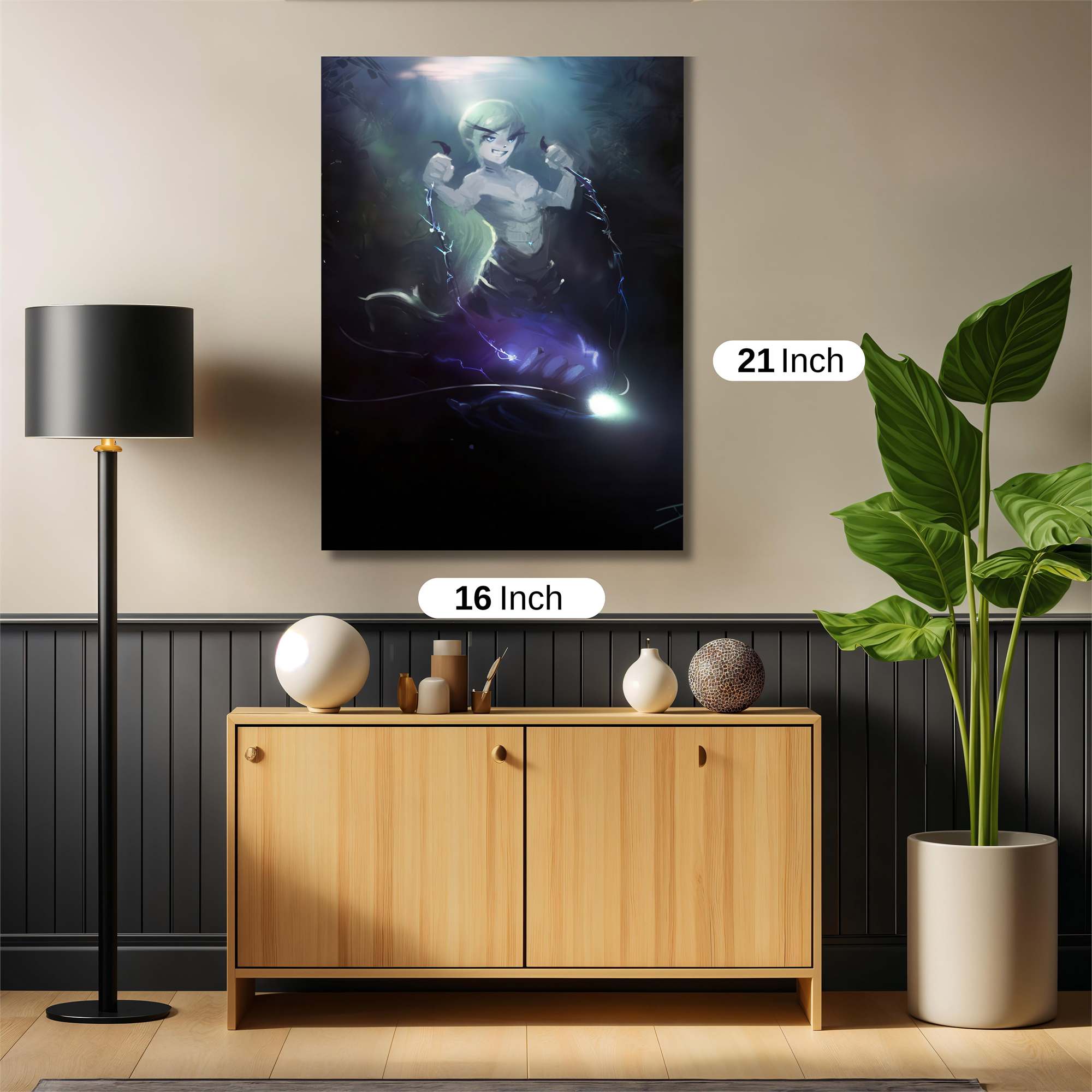 Mermaid Enigma Safe Wall Magnetic / M