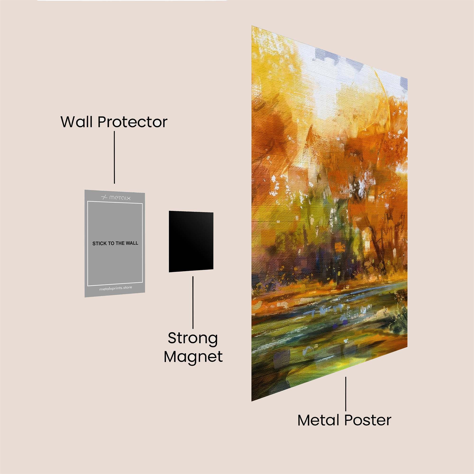 Autumn Bliss Safe Wall Magnetic / M