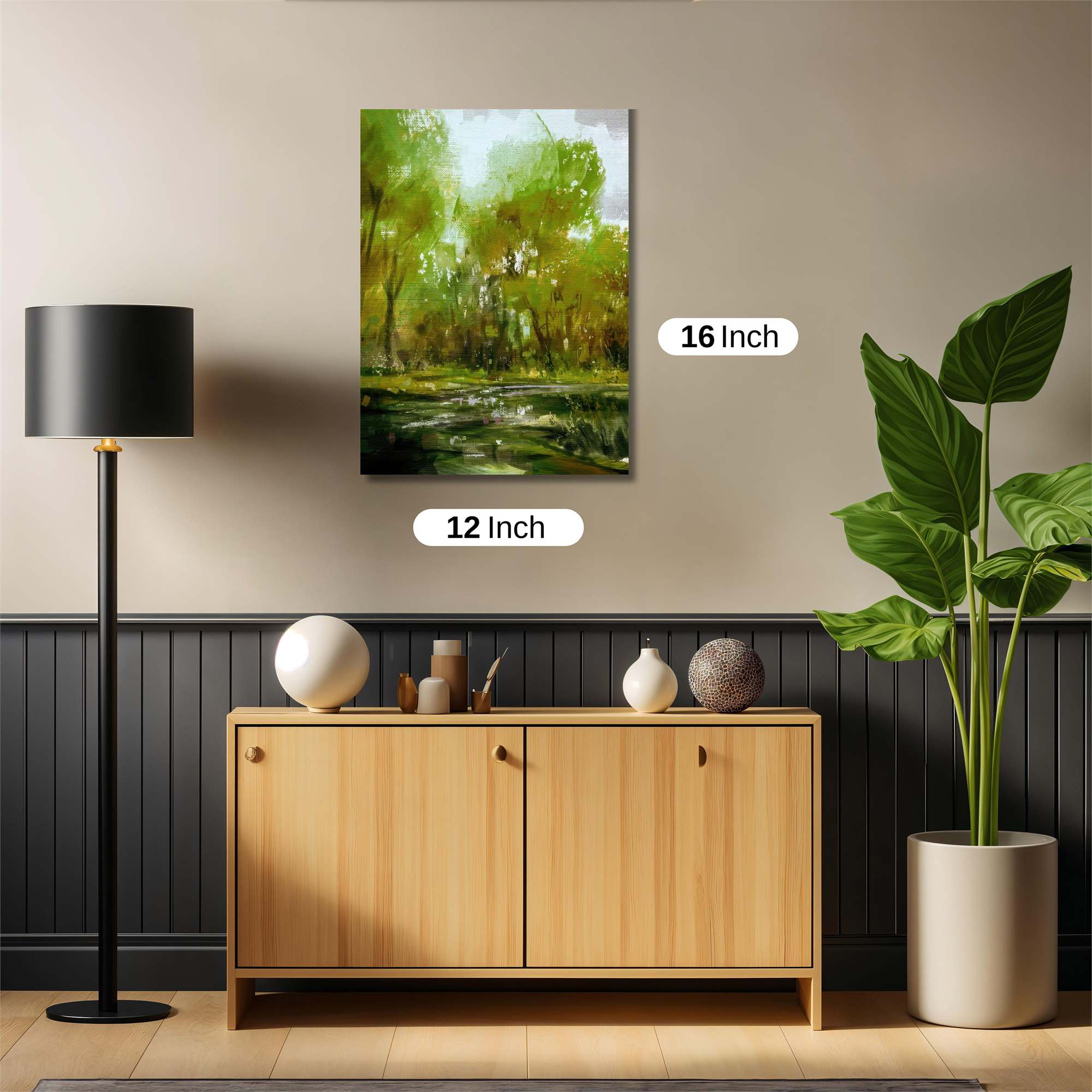 Forest Serenity Safe Wall Magnetic / M