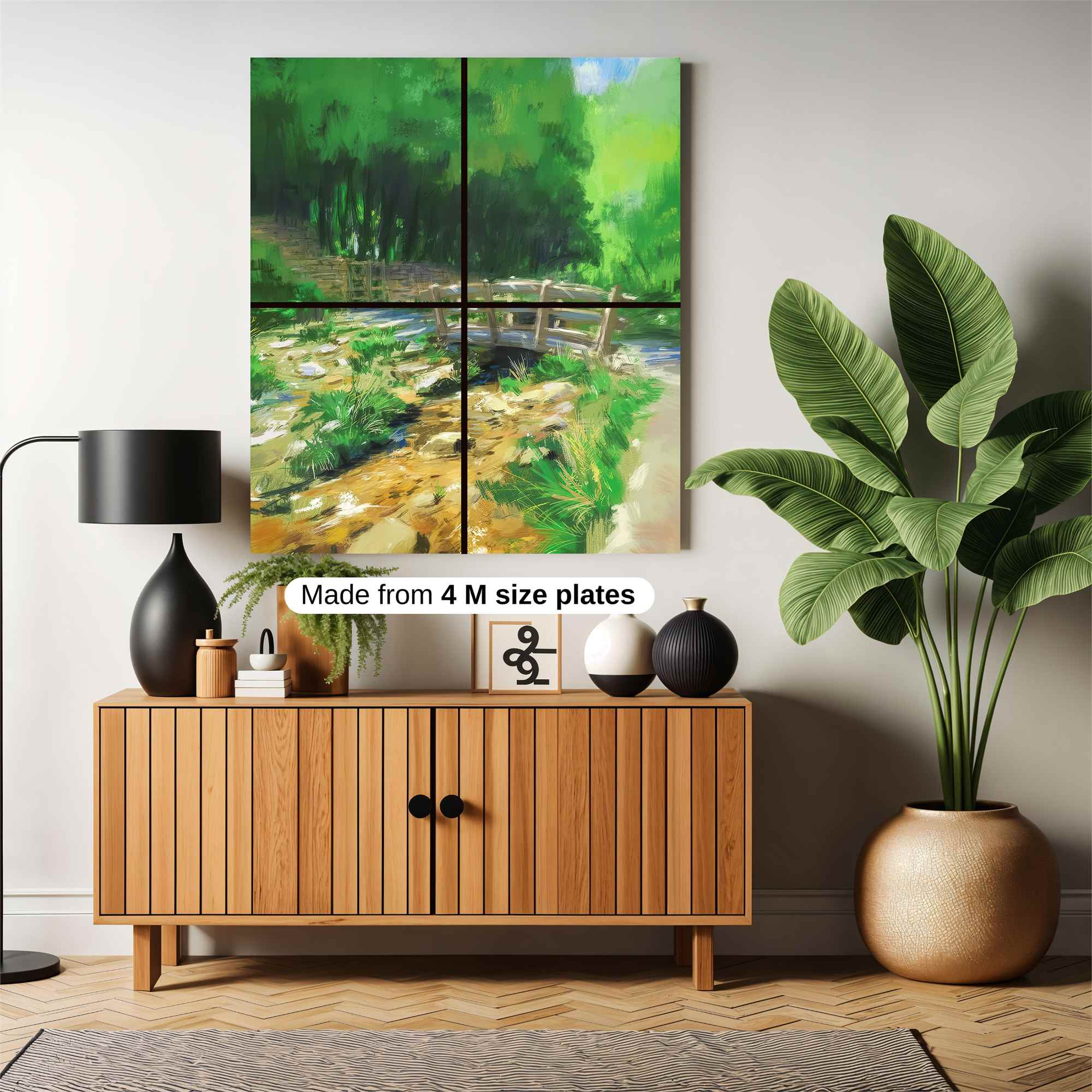 Forest Tranquility Safe Wall Magnetic / M