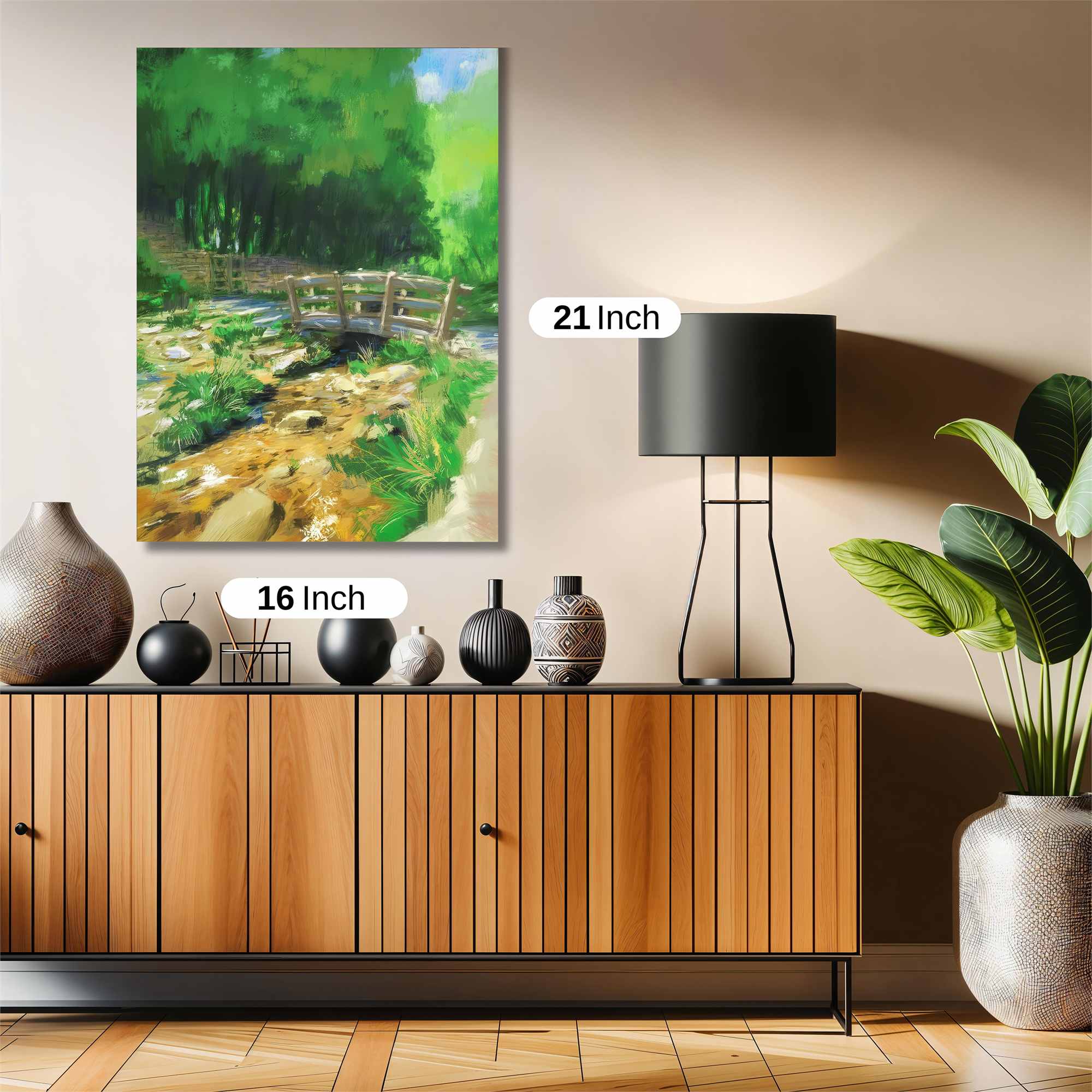 Forest Tranquility Safe Wall Magnetic / M