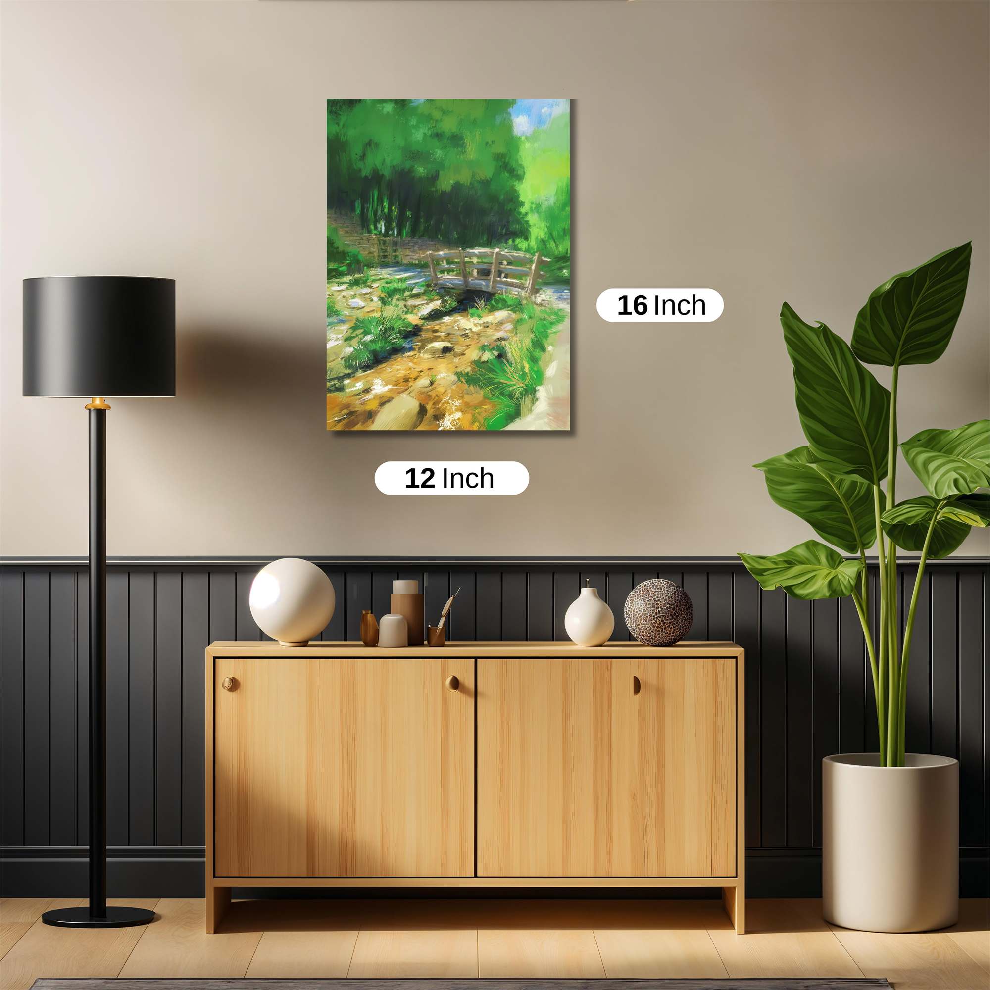 Forest Tranquility Safe Wall Magnetic / M