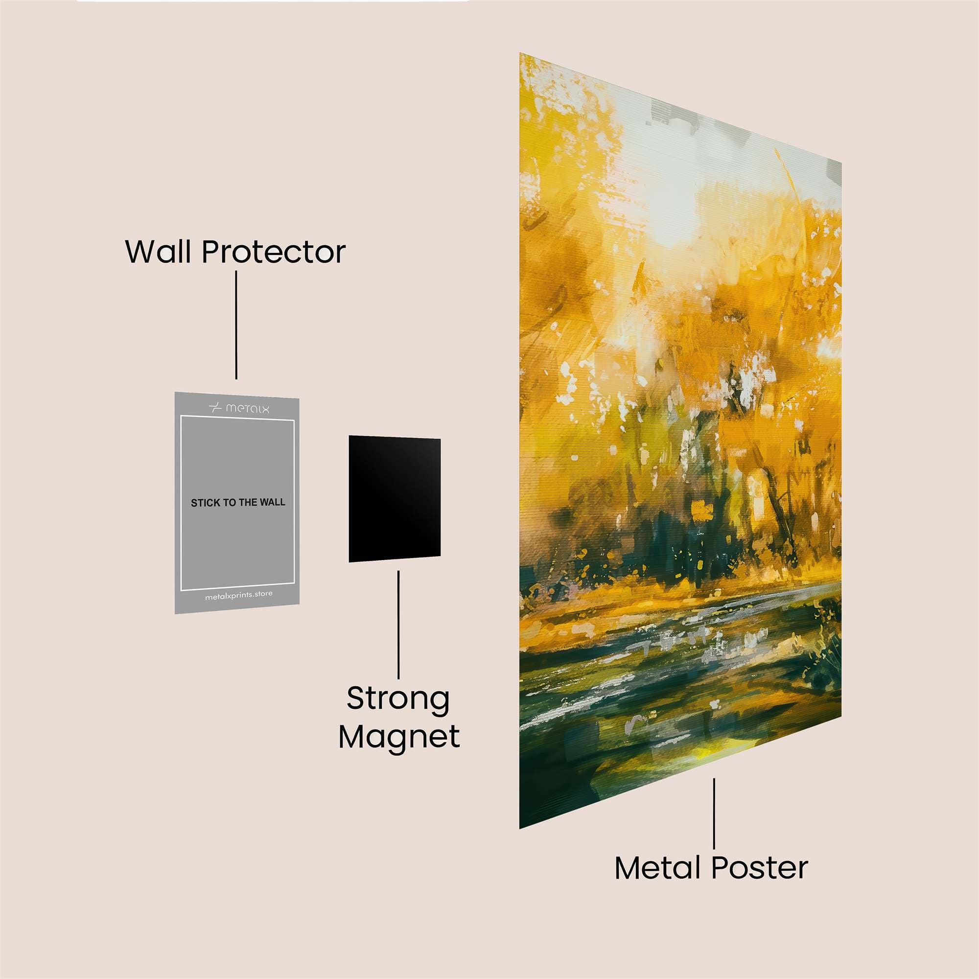 Autumn Radiance Safe Wall Magnetic / M