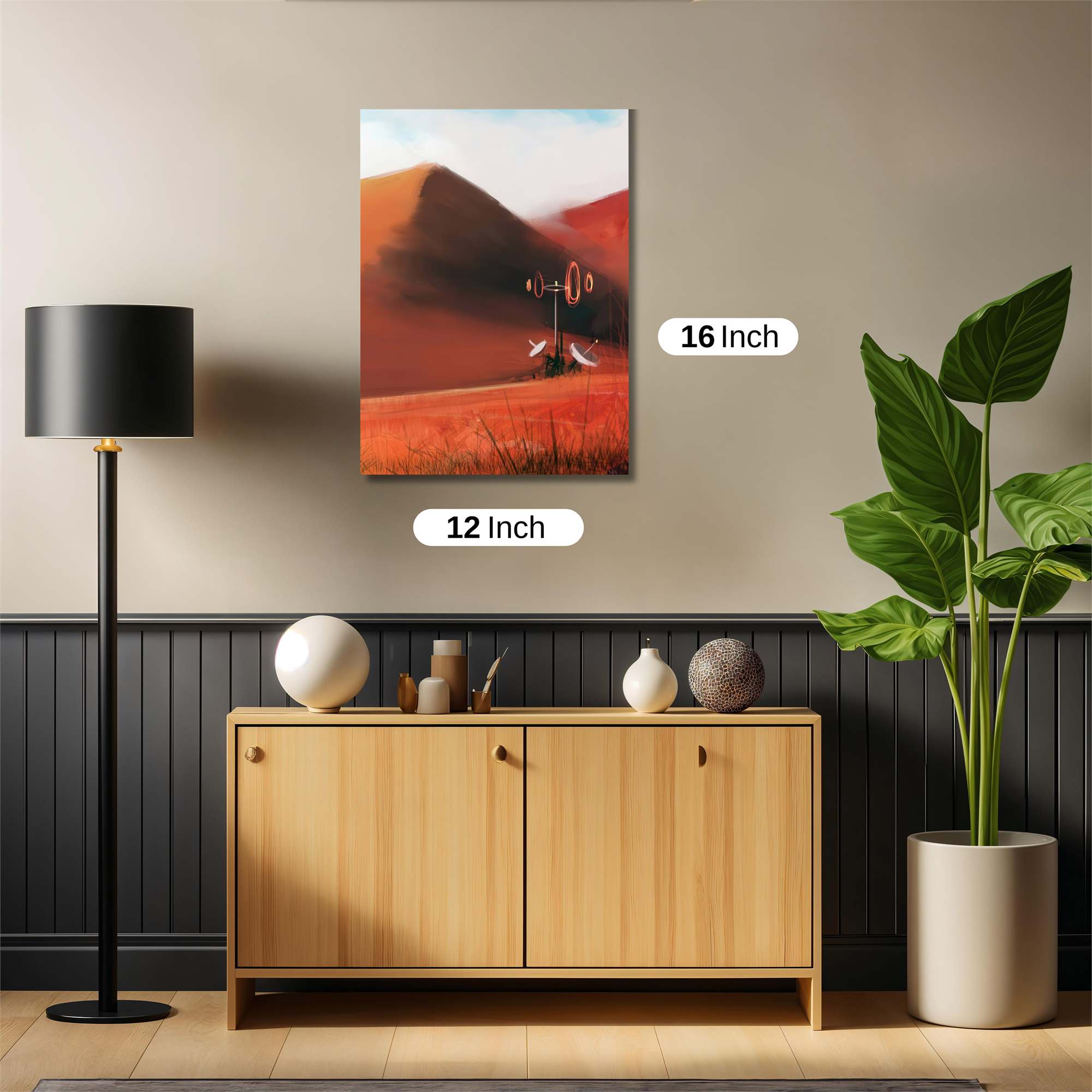 Martian Serenity Safe Wall Magnetic / M