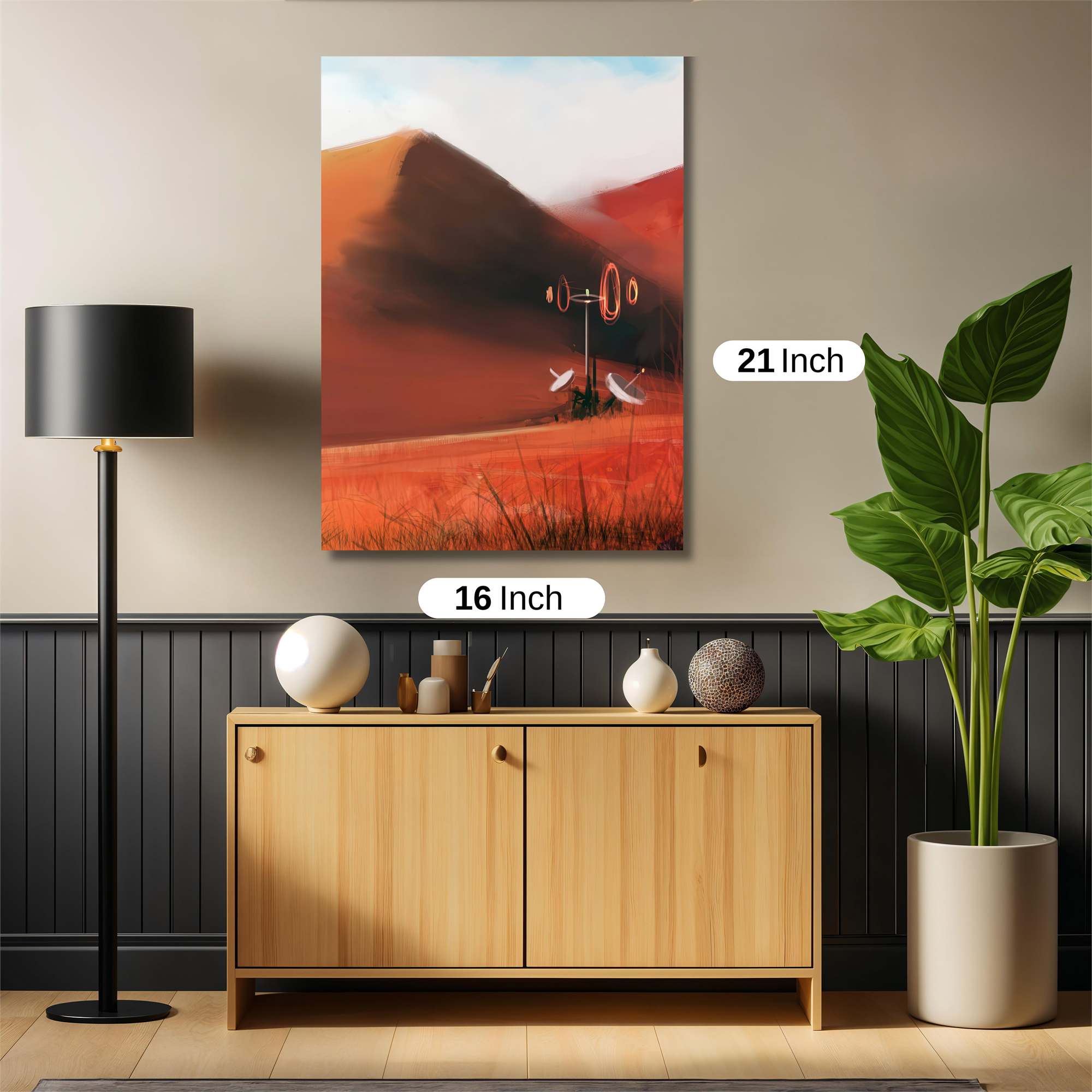 Martian Serenity Safe Wall Magnetic / M