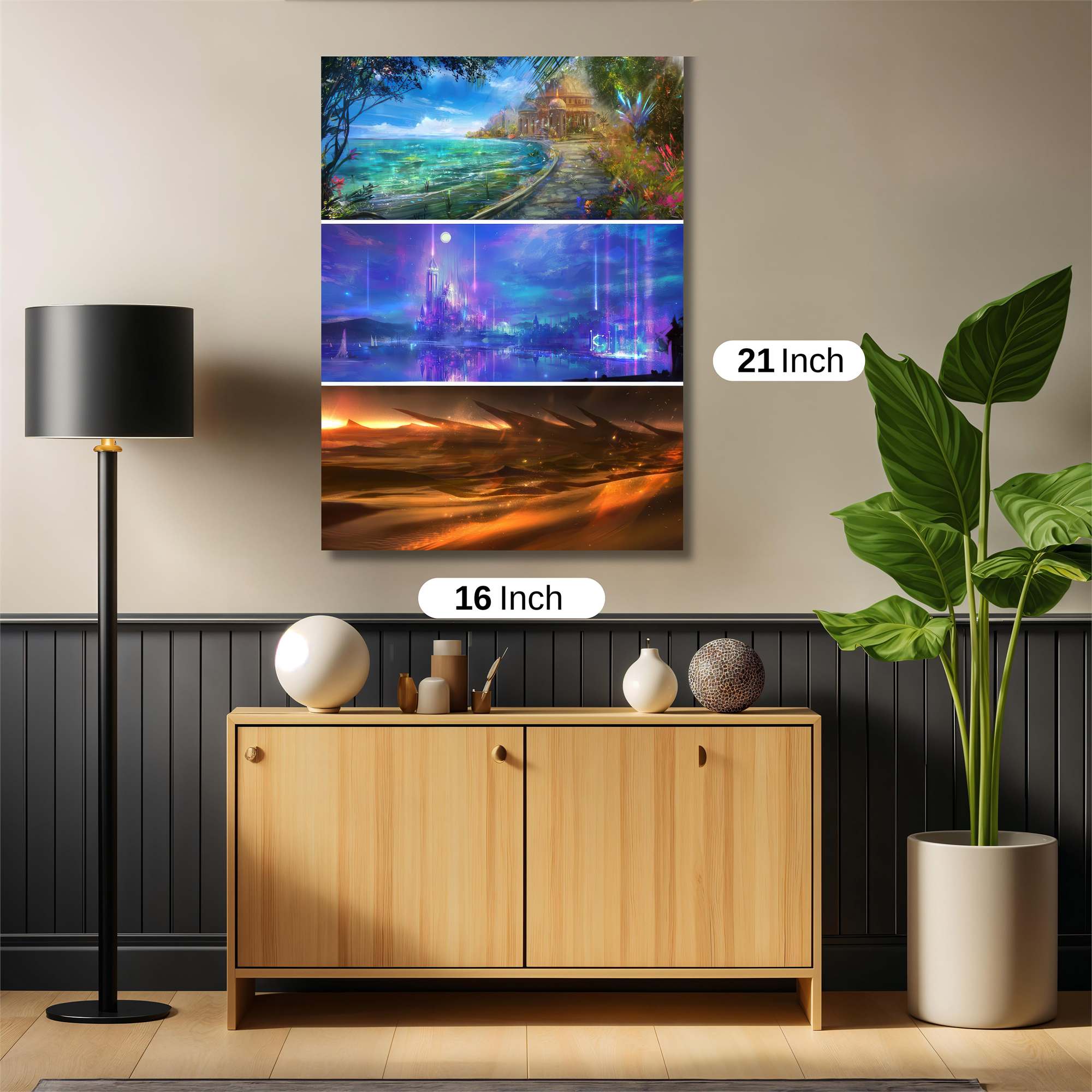 Fantasy Tranquil Safe Wall Magnetic / M