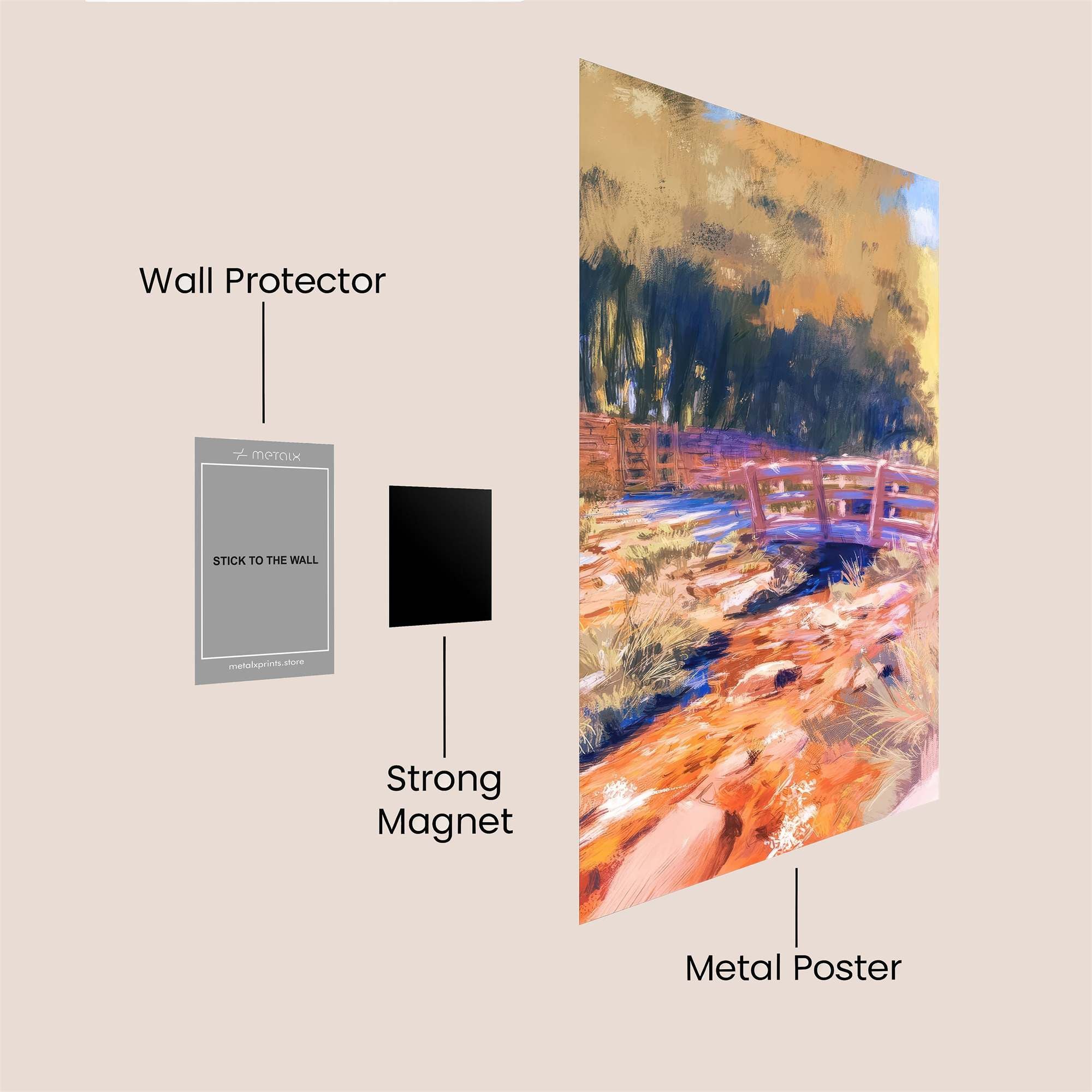 Autumnal Serenity Safe Wall Magnetic / M