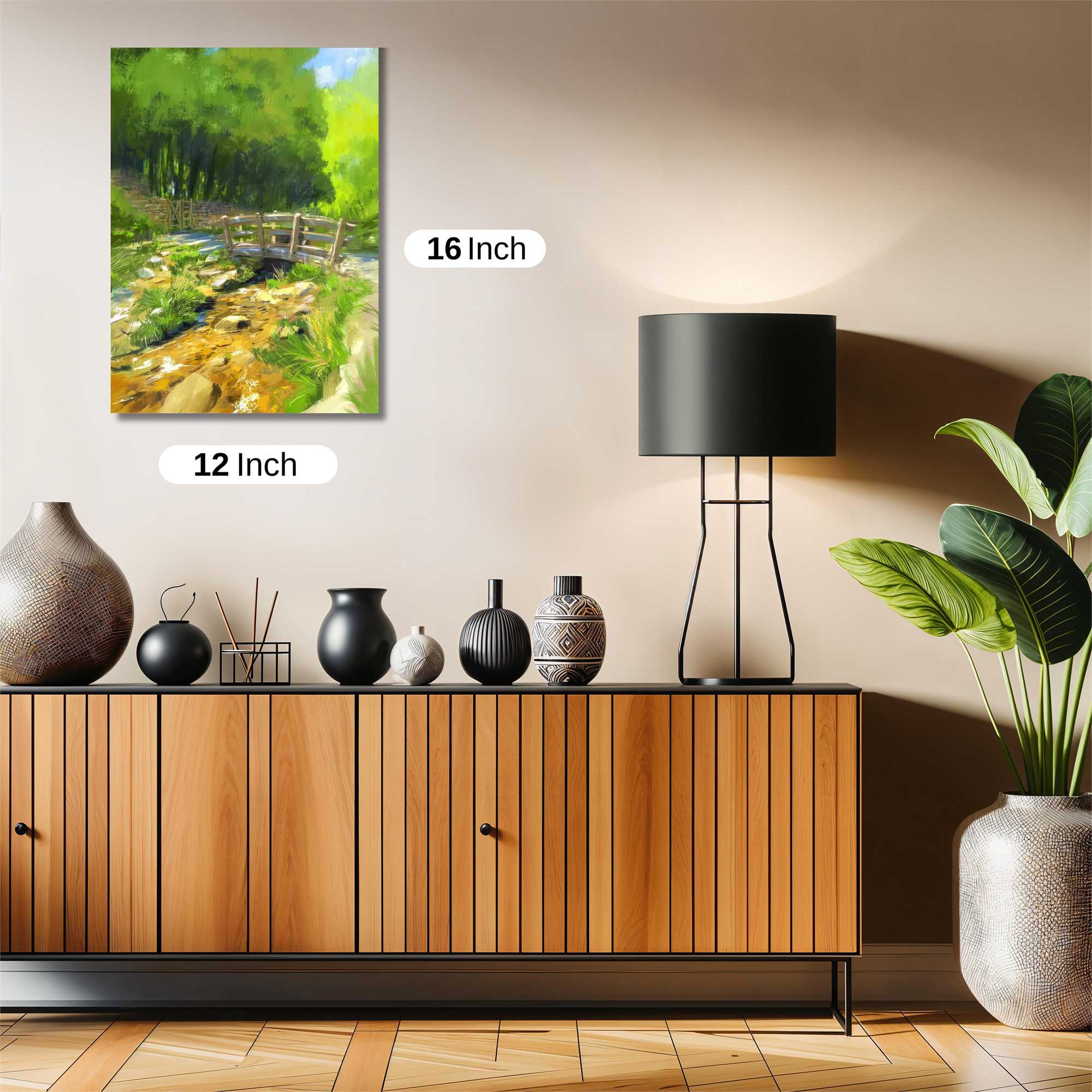 Forest Serenity Safe Wall Magnetic / M