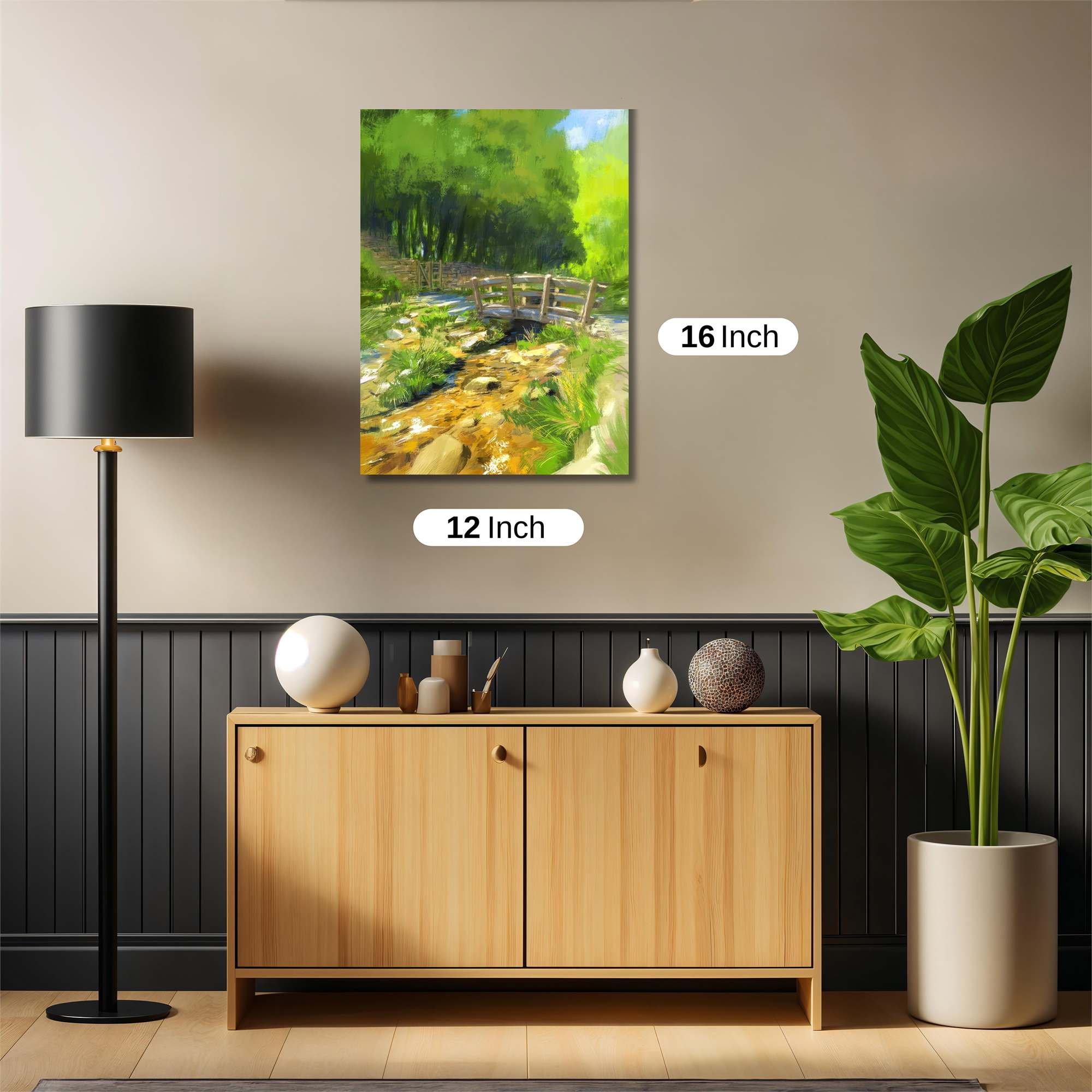 Forest Serenity Safe Wall Magnetic / M