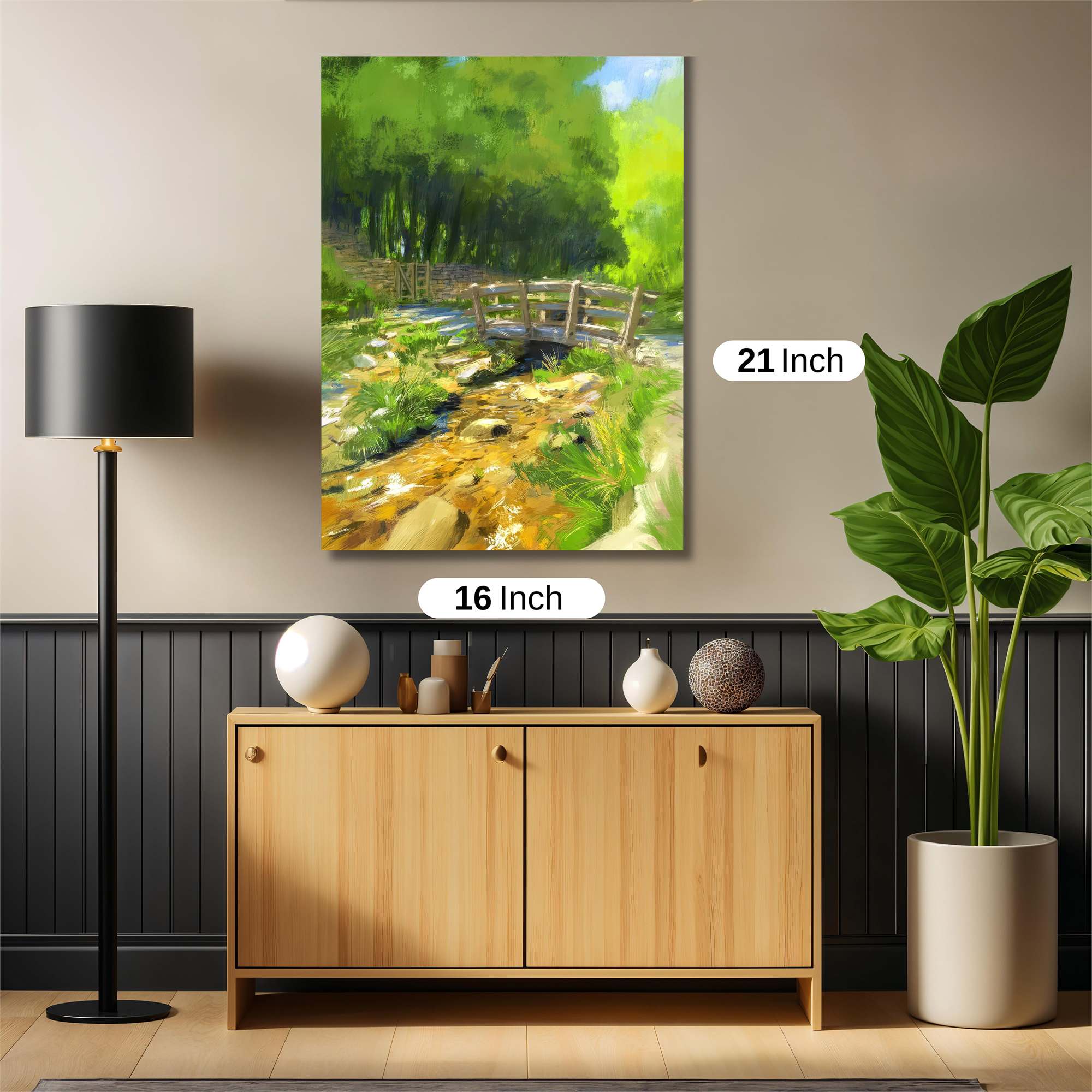 Forest Serenity Safe Wall Magnetic / M